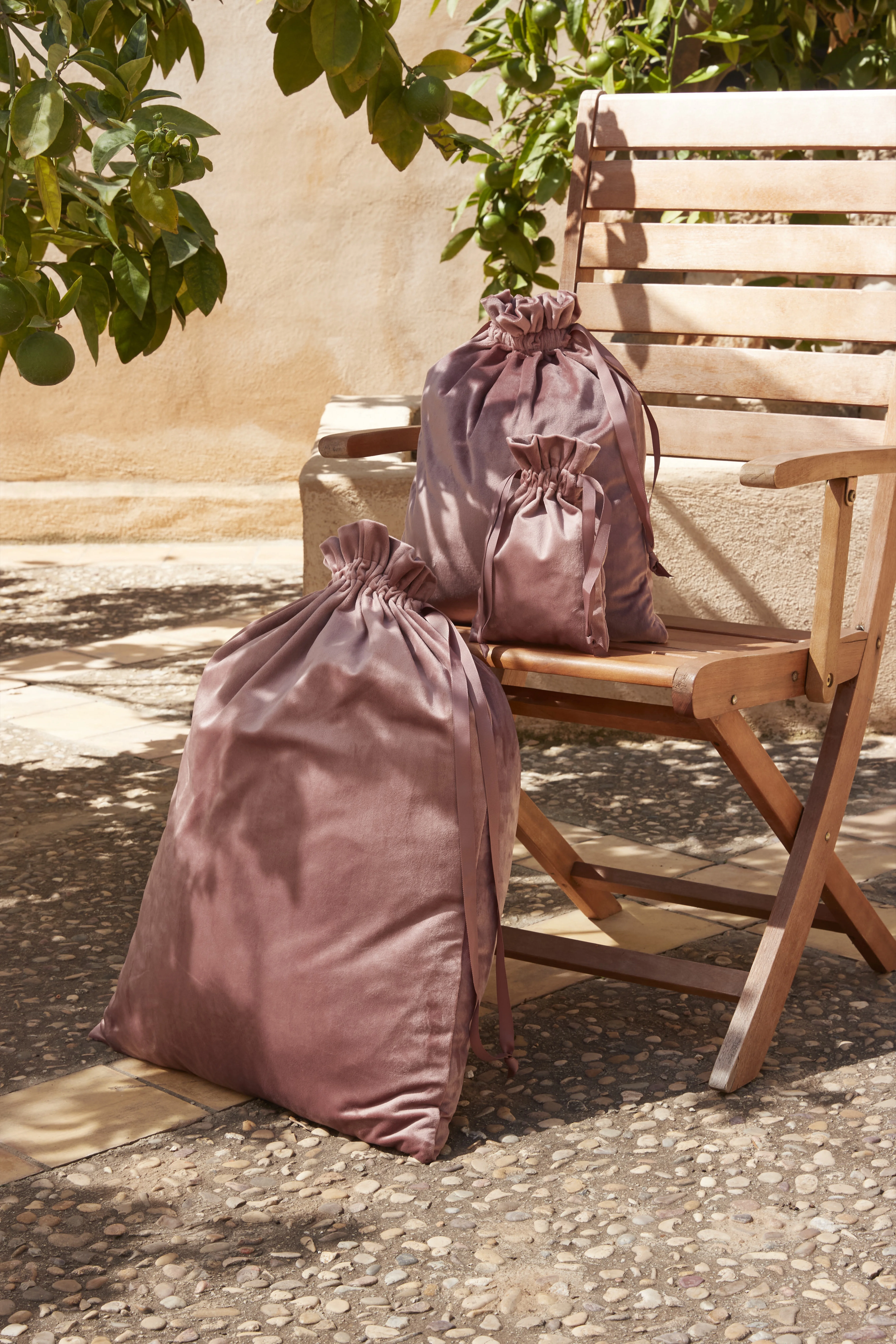 Velvet gift bag