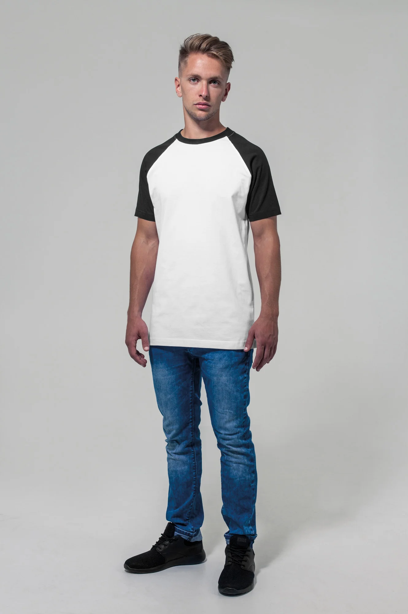 Raglan contrast tee