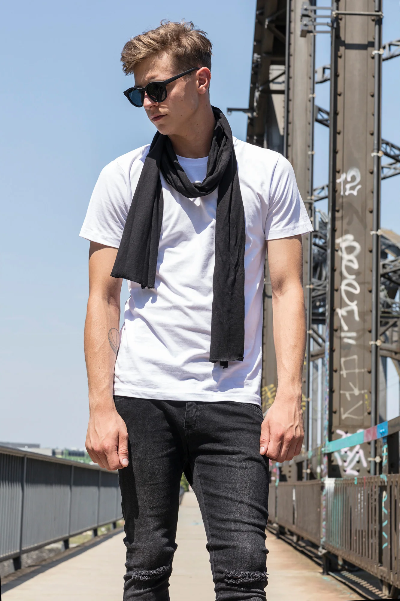 Jersey scarf