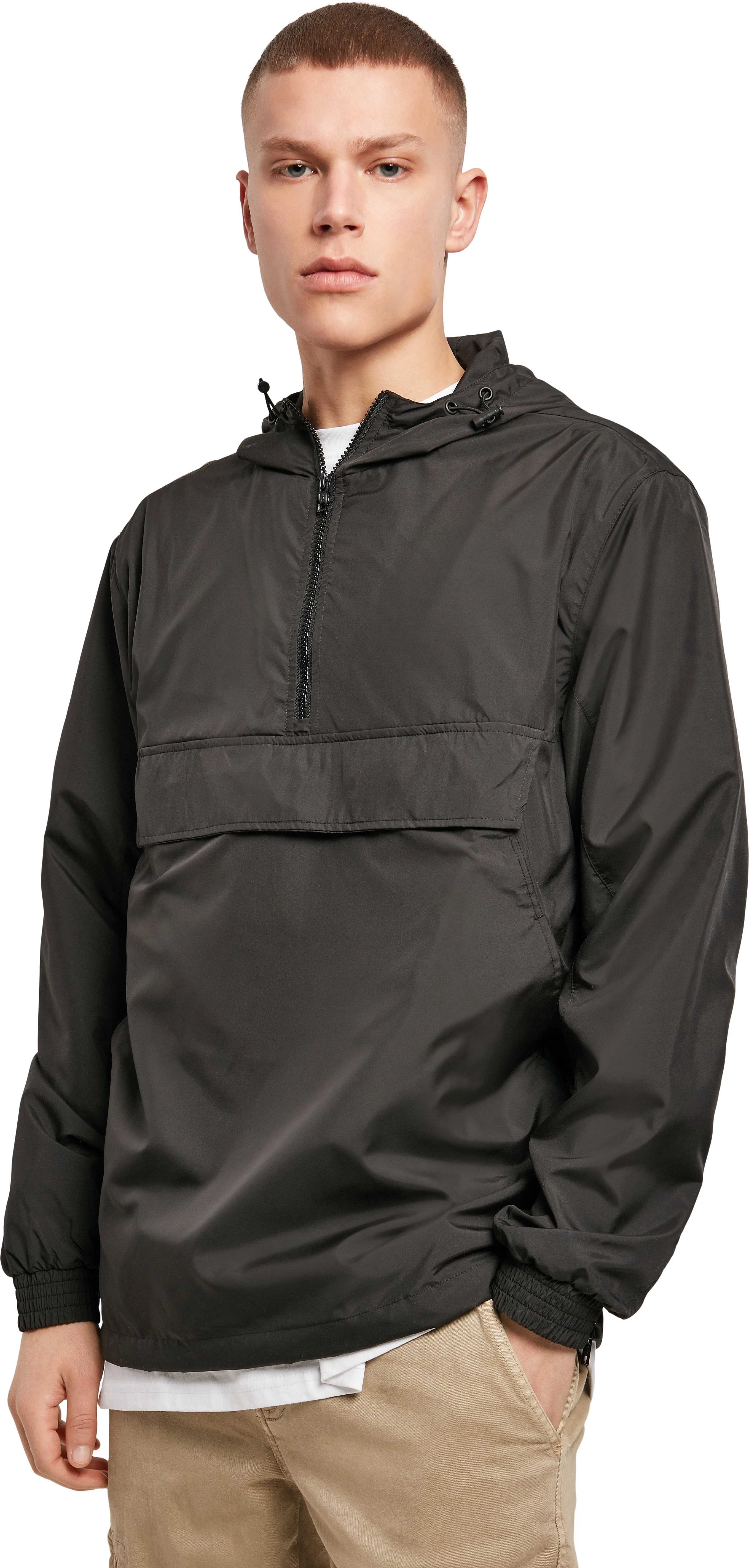 Basic pullover jacket