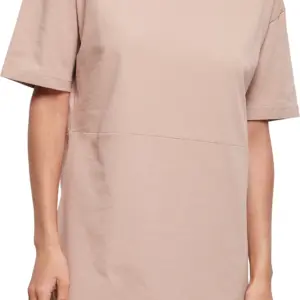 Women's organic oversizes slit tee dress