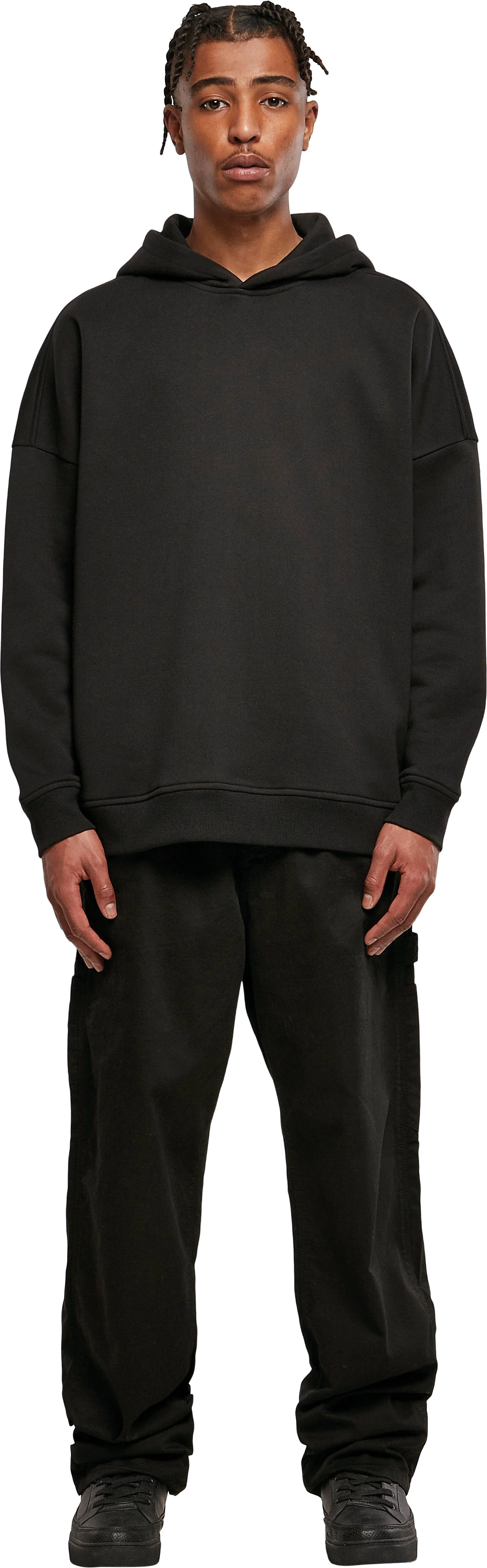Oversized cut-on sleeve hoodie