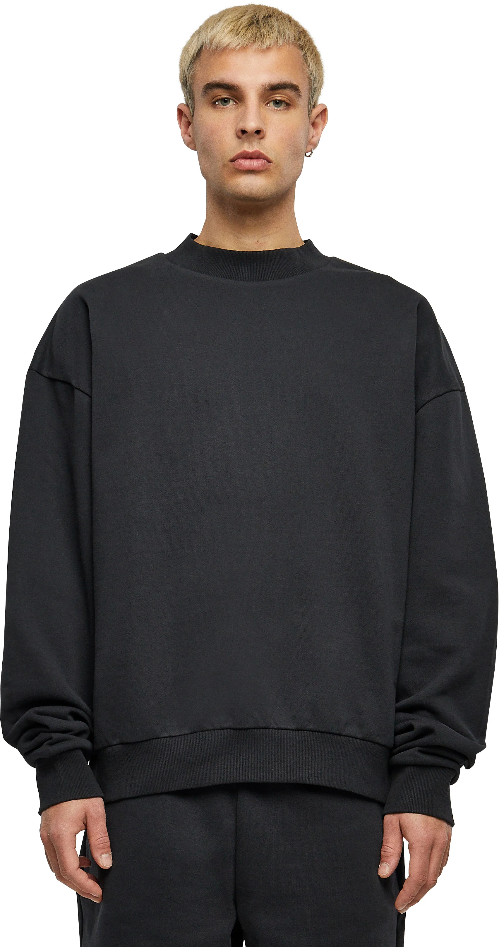 Ultra-heavy cotton crew neck