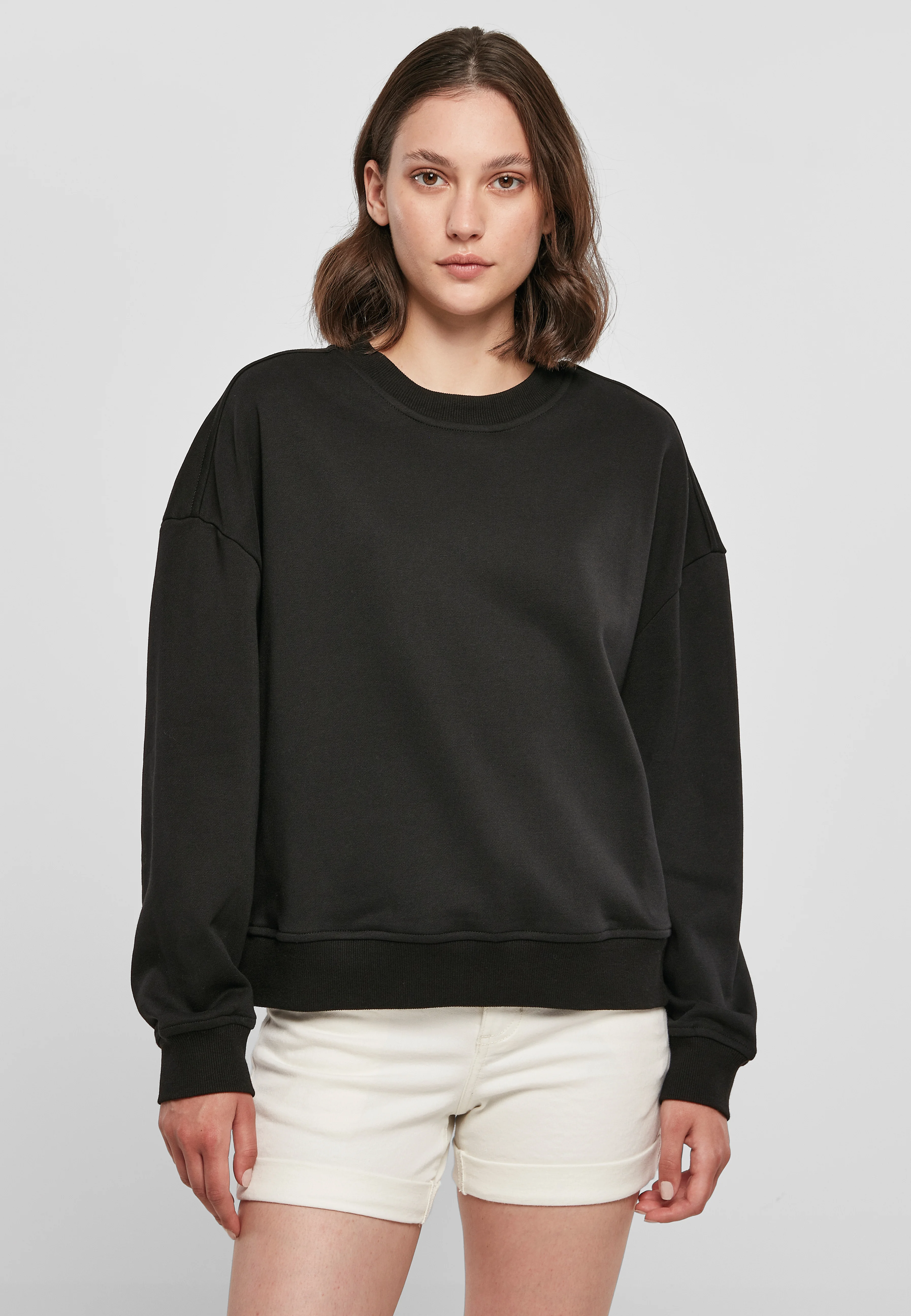 Women’s oversized crew neck sweatshirt