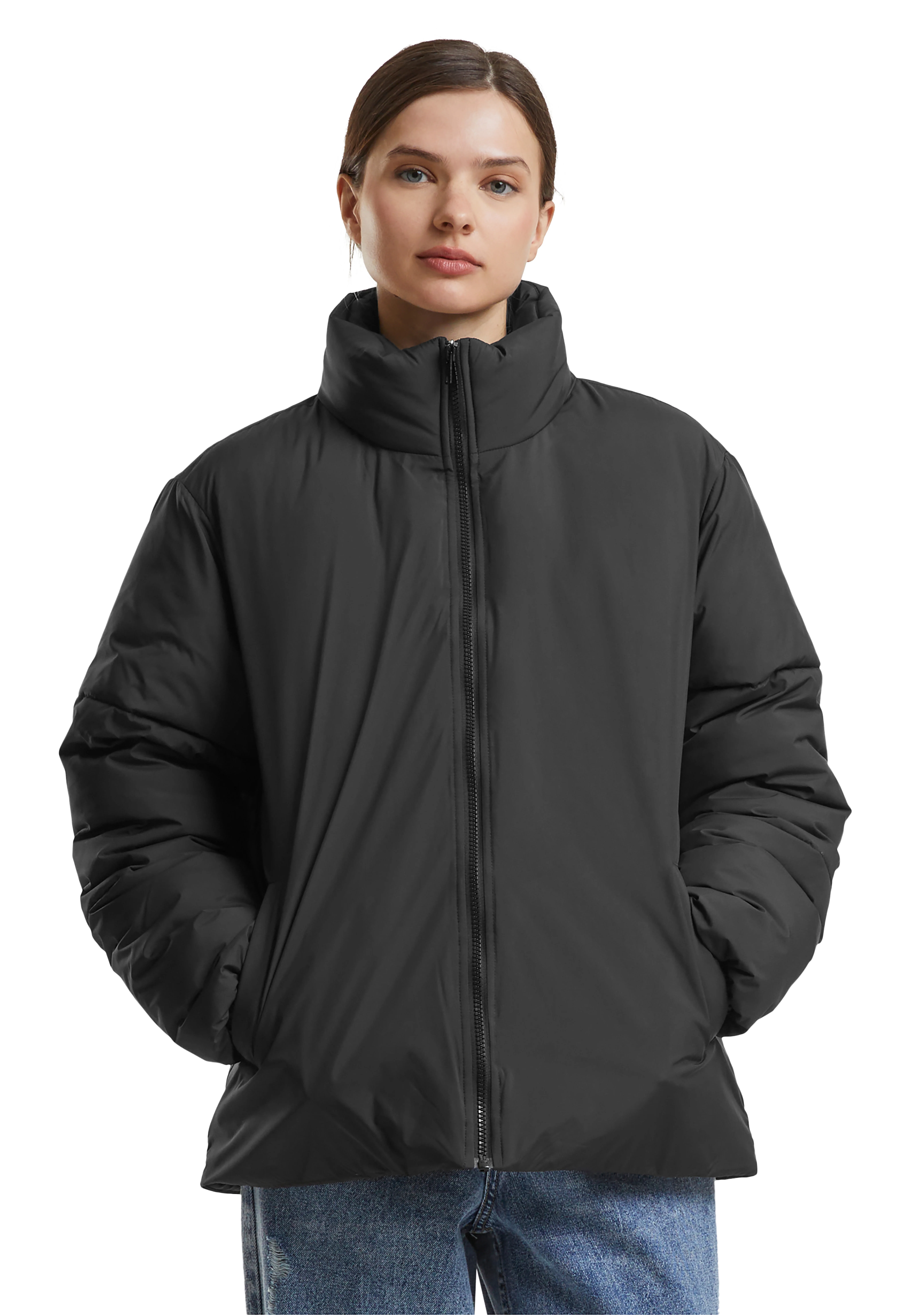 Women’s loose puffer jacket