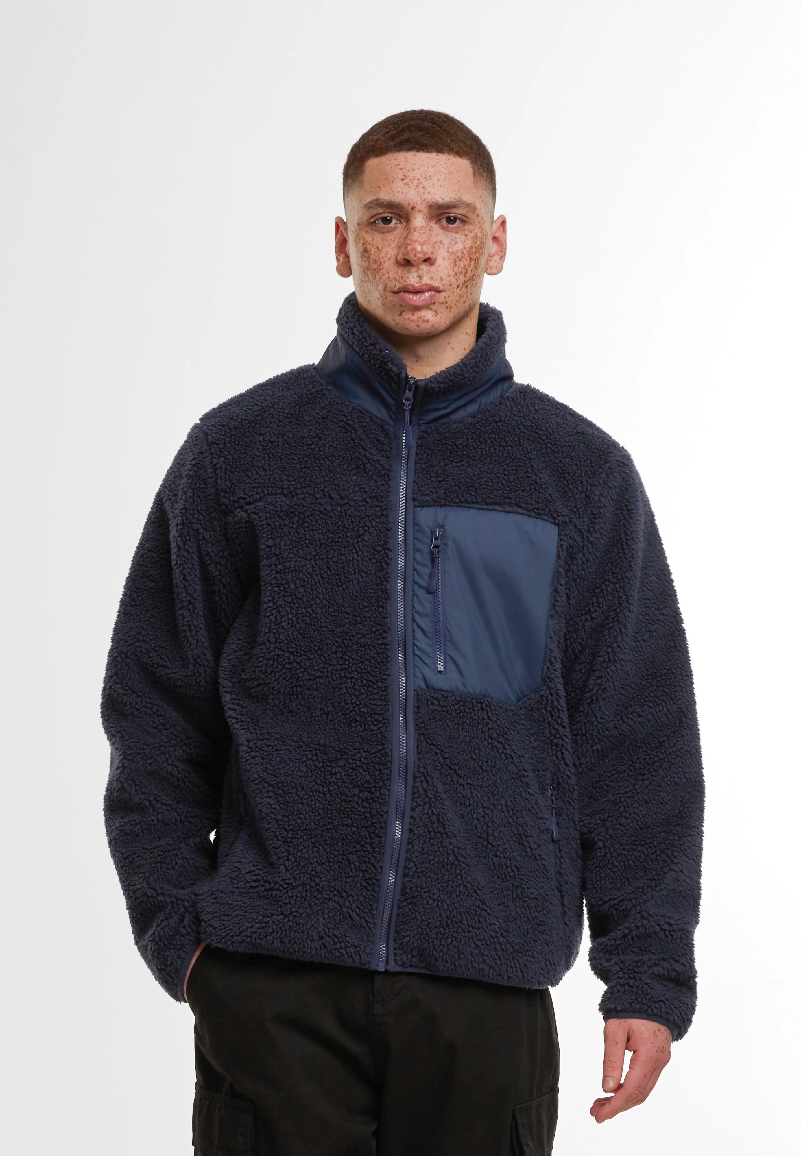 Bonded sherpa jacket