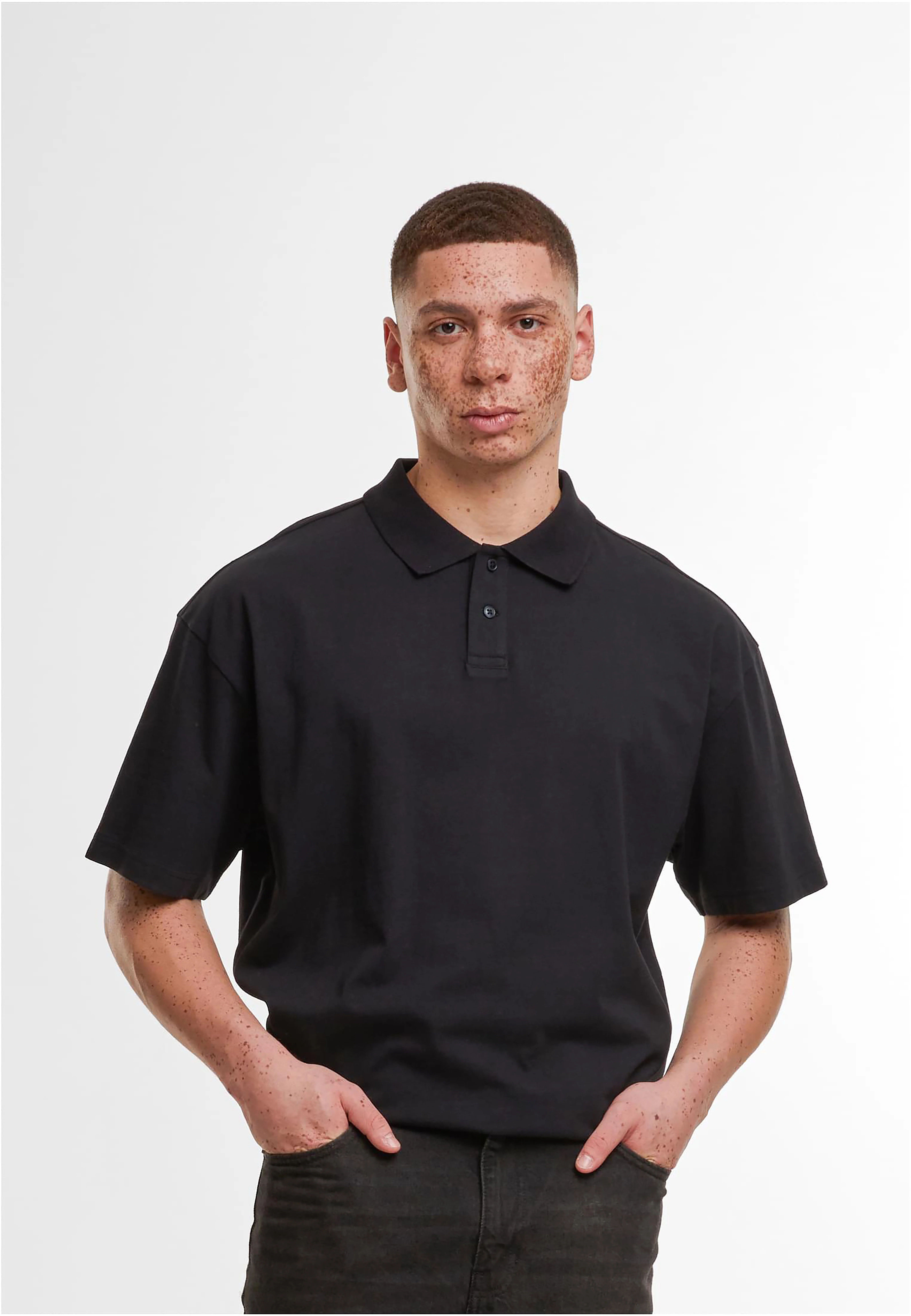 Oversized polo shirt
