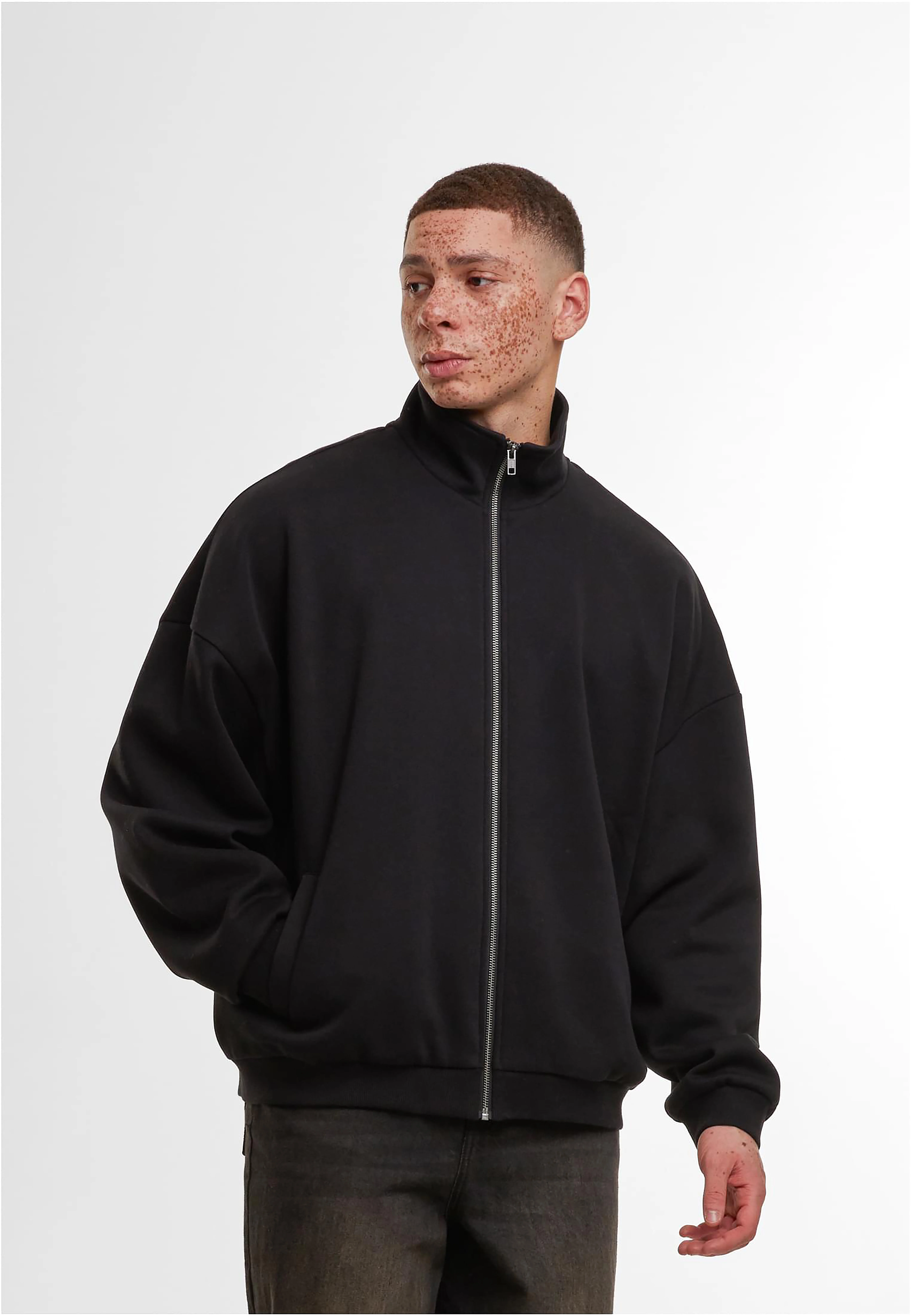 Oversized zip jacket