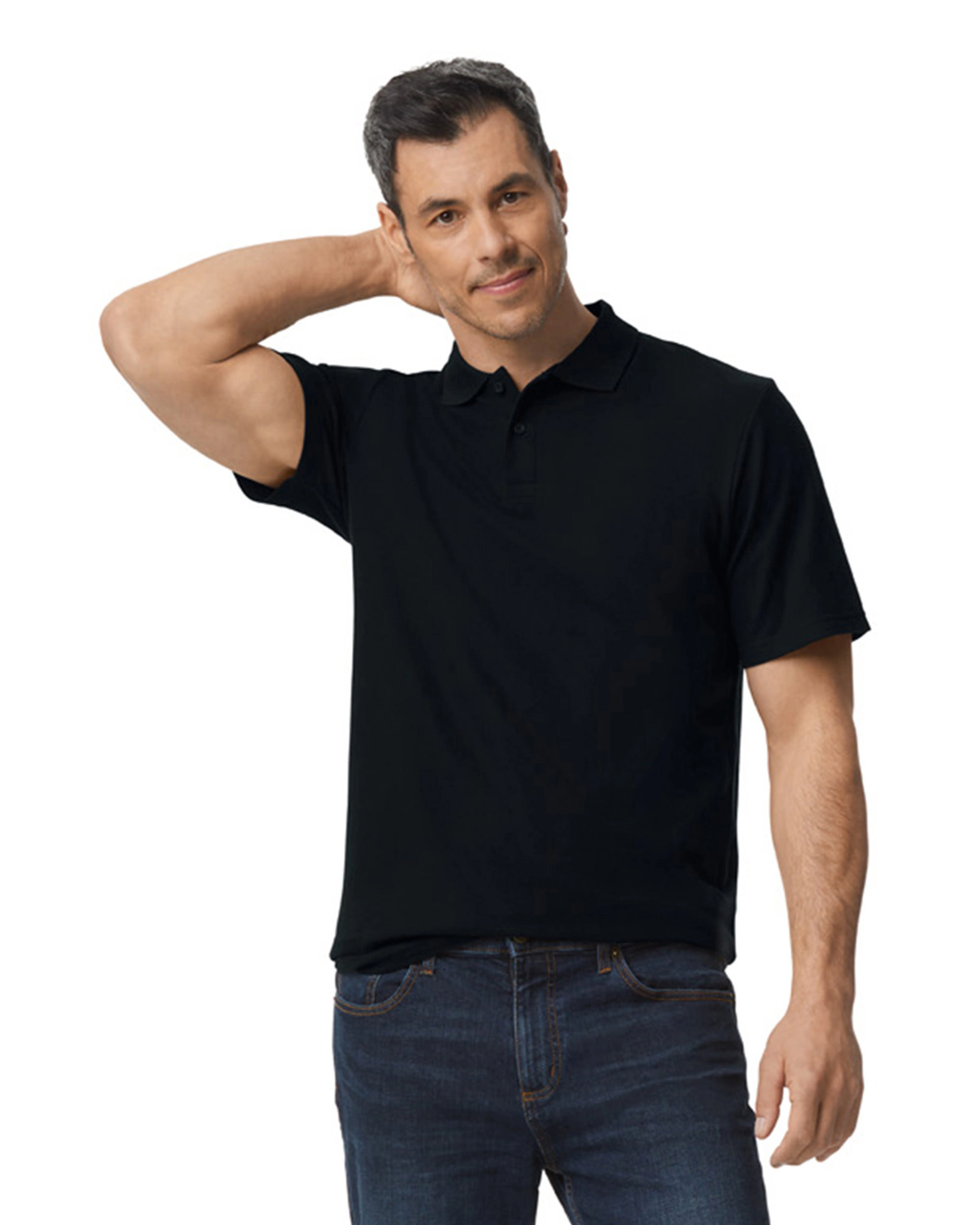 Softstyle™ adult double piqué polo