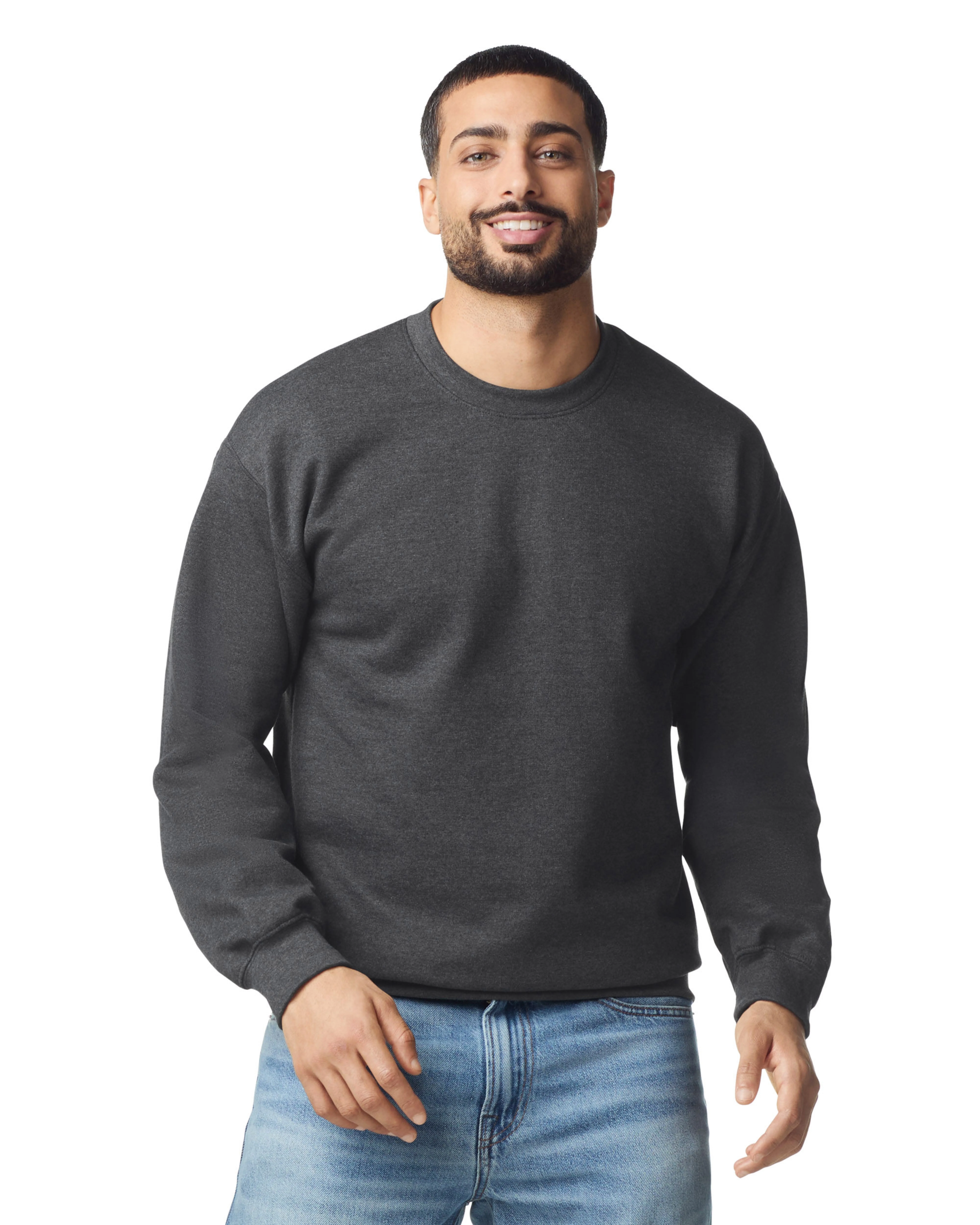 Softstyle™ midweight fleece adult crew neck