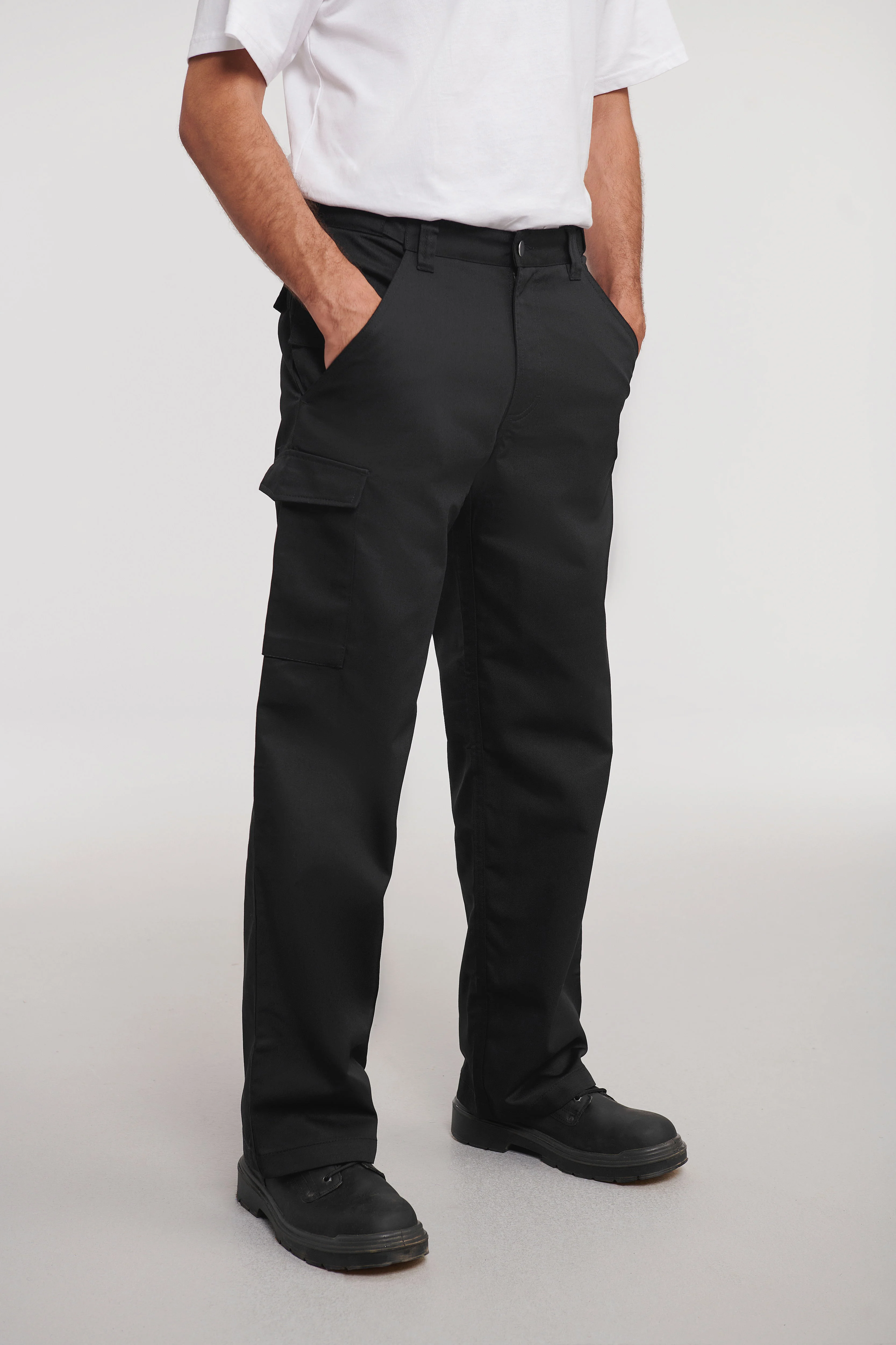 Polycotton twill workwear trousers