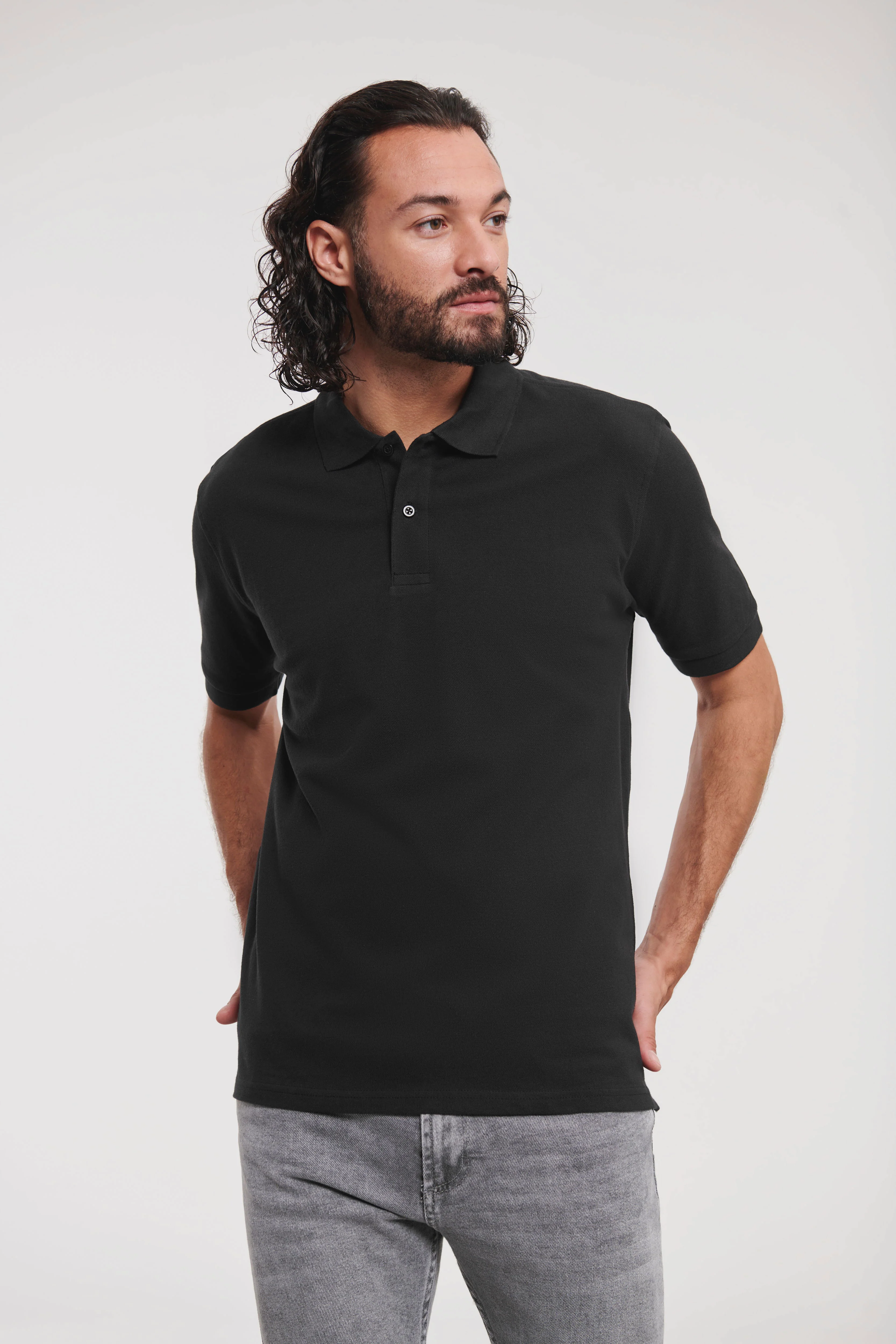 Classic cotton piqué polo