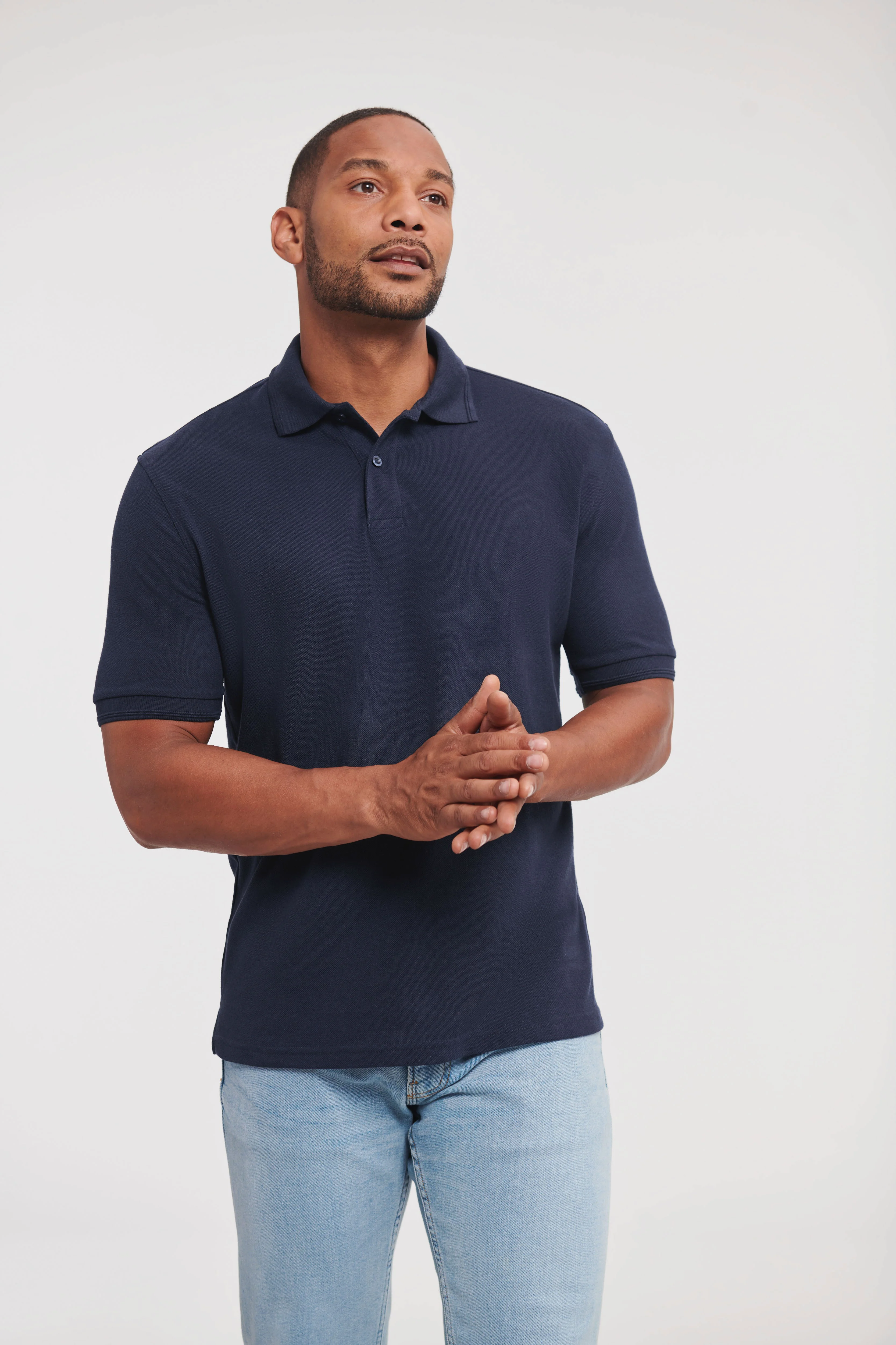 Hard-wearing 60°C wash polo