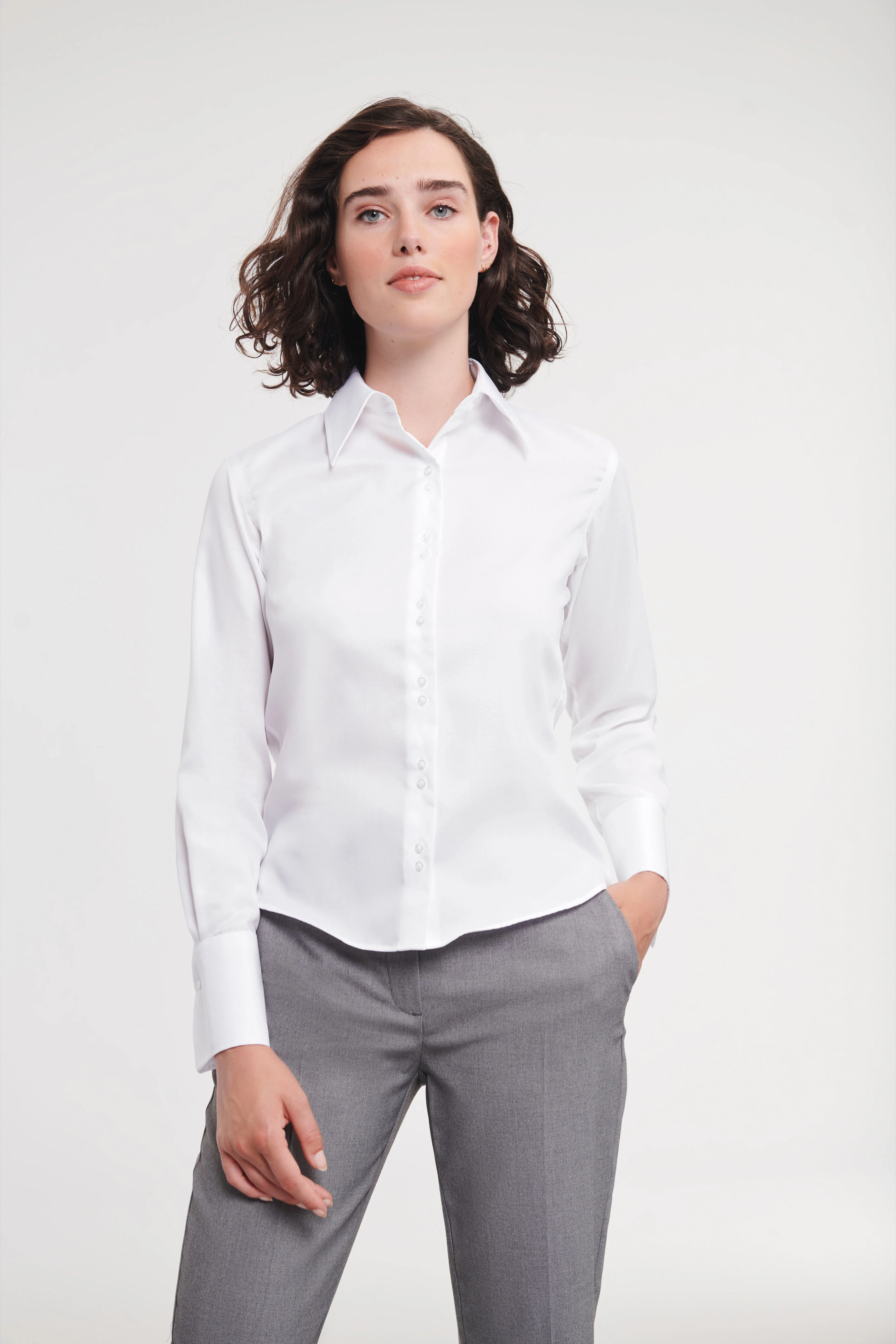 Women's long sleeve ultimate non-iron shirt