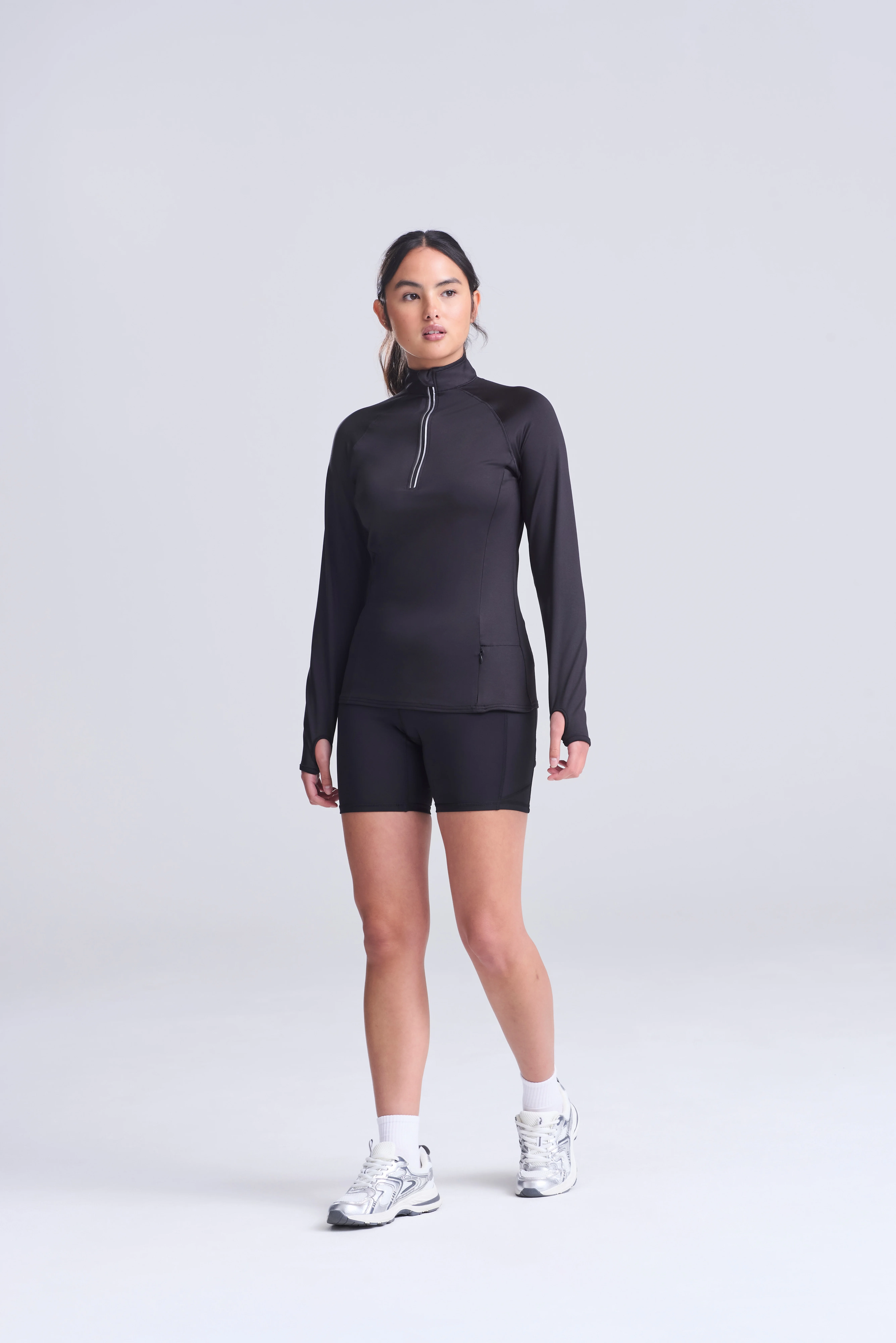 Women's Cool Flex long half-zip top