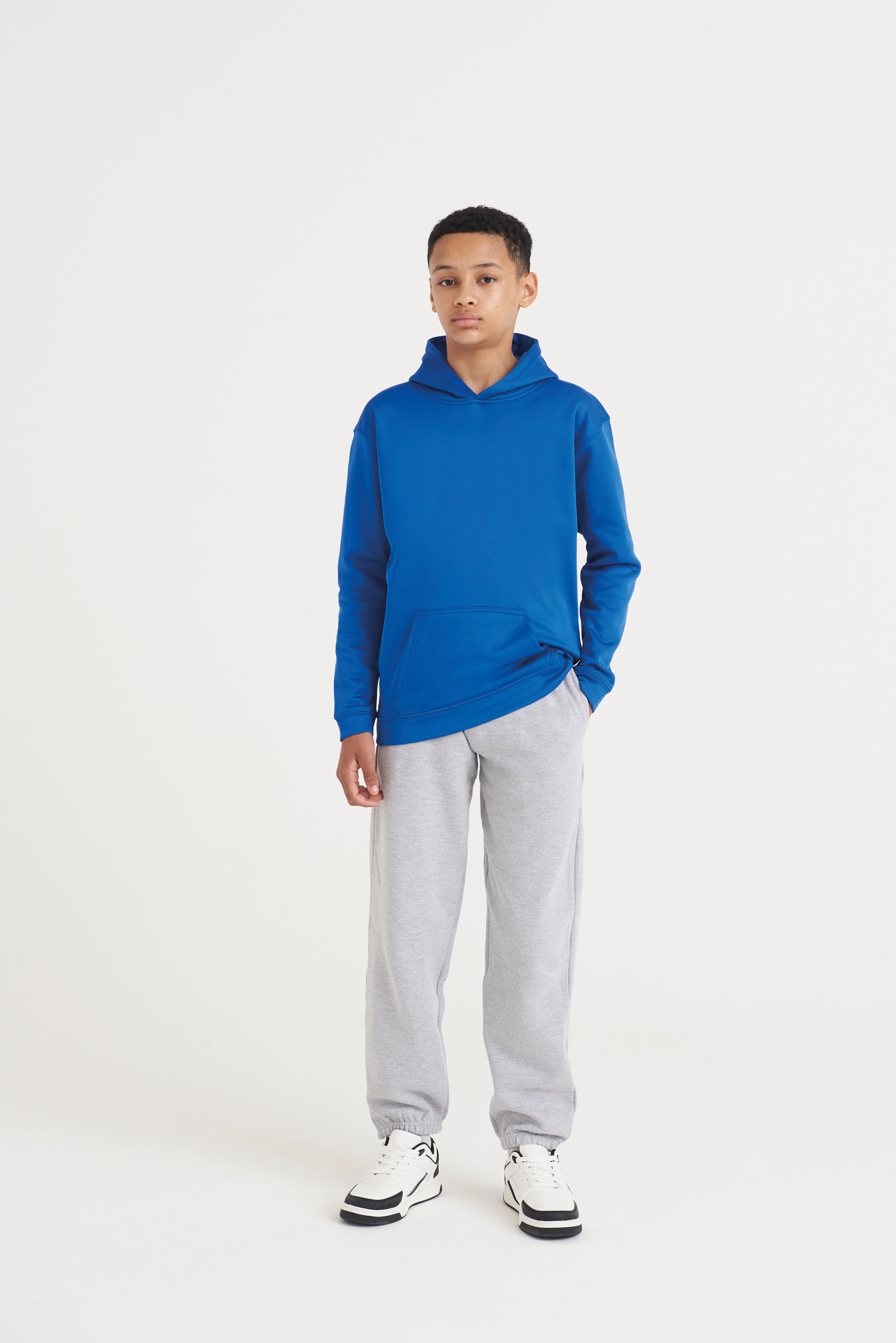Kids sports polyester hoodie