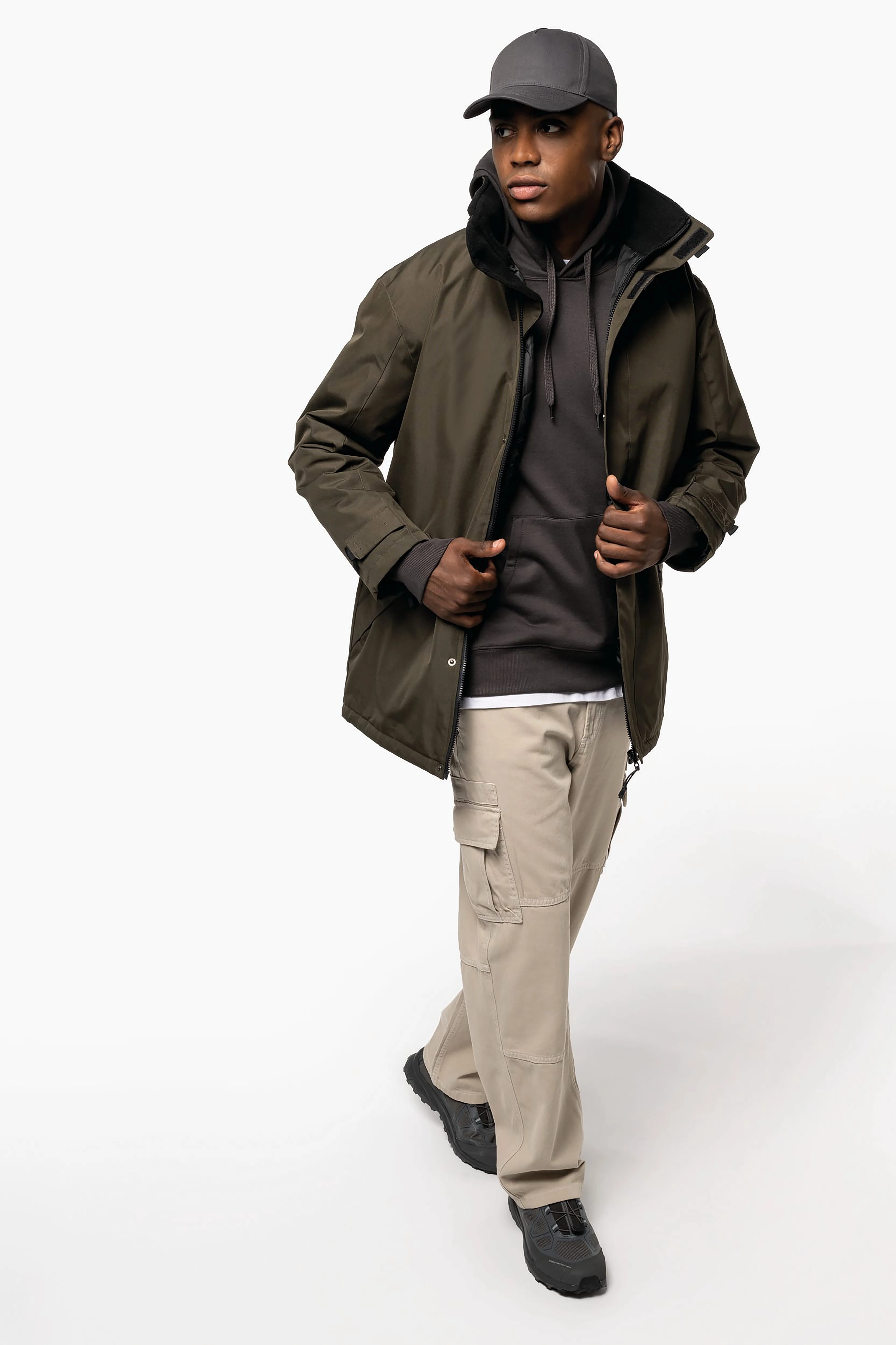 Quilted parka
