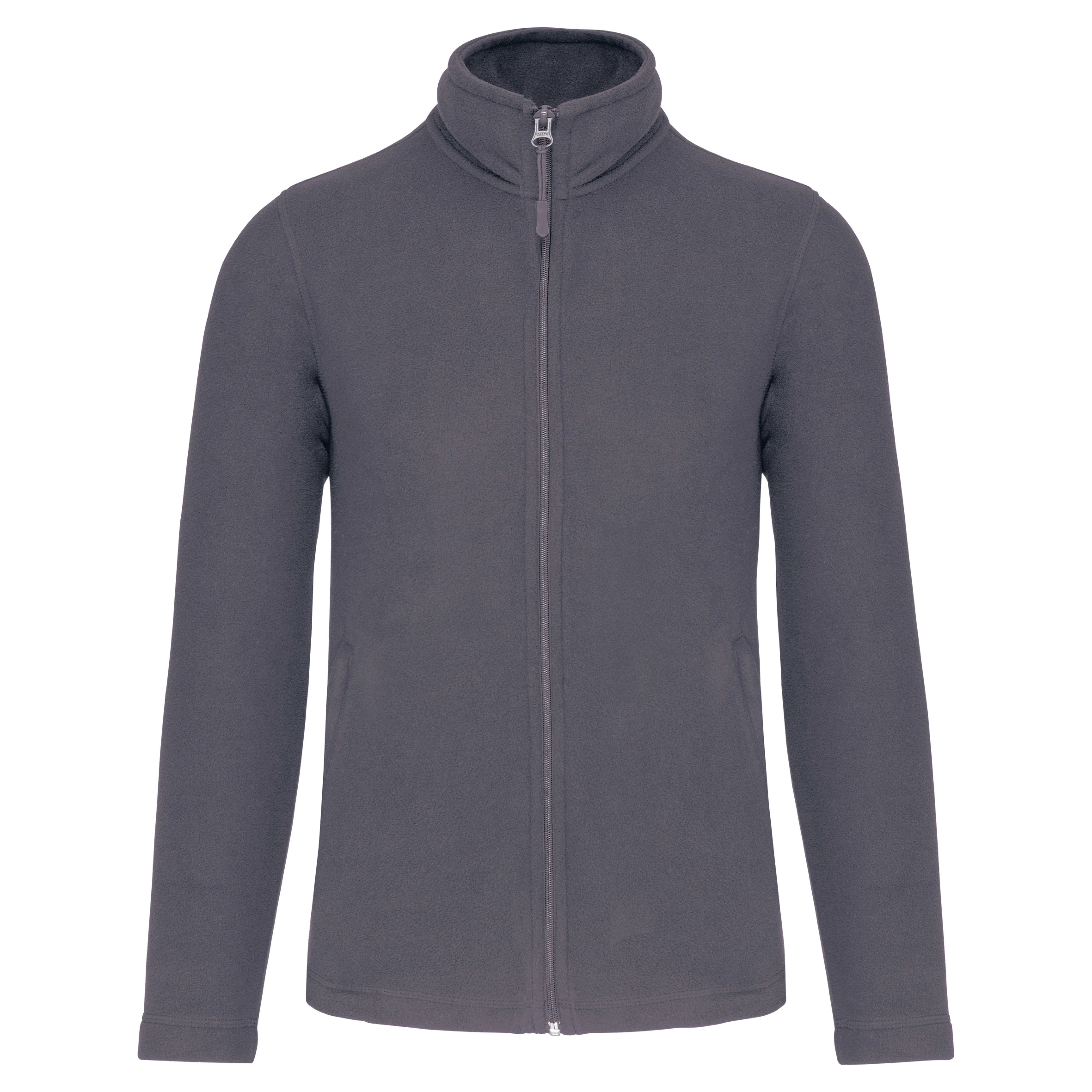 Zip-through microfleece jacket