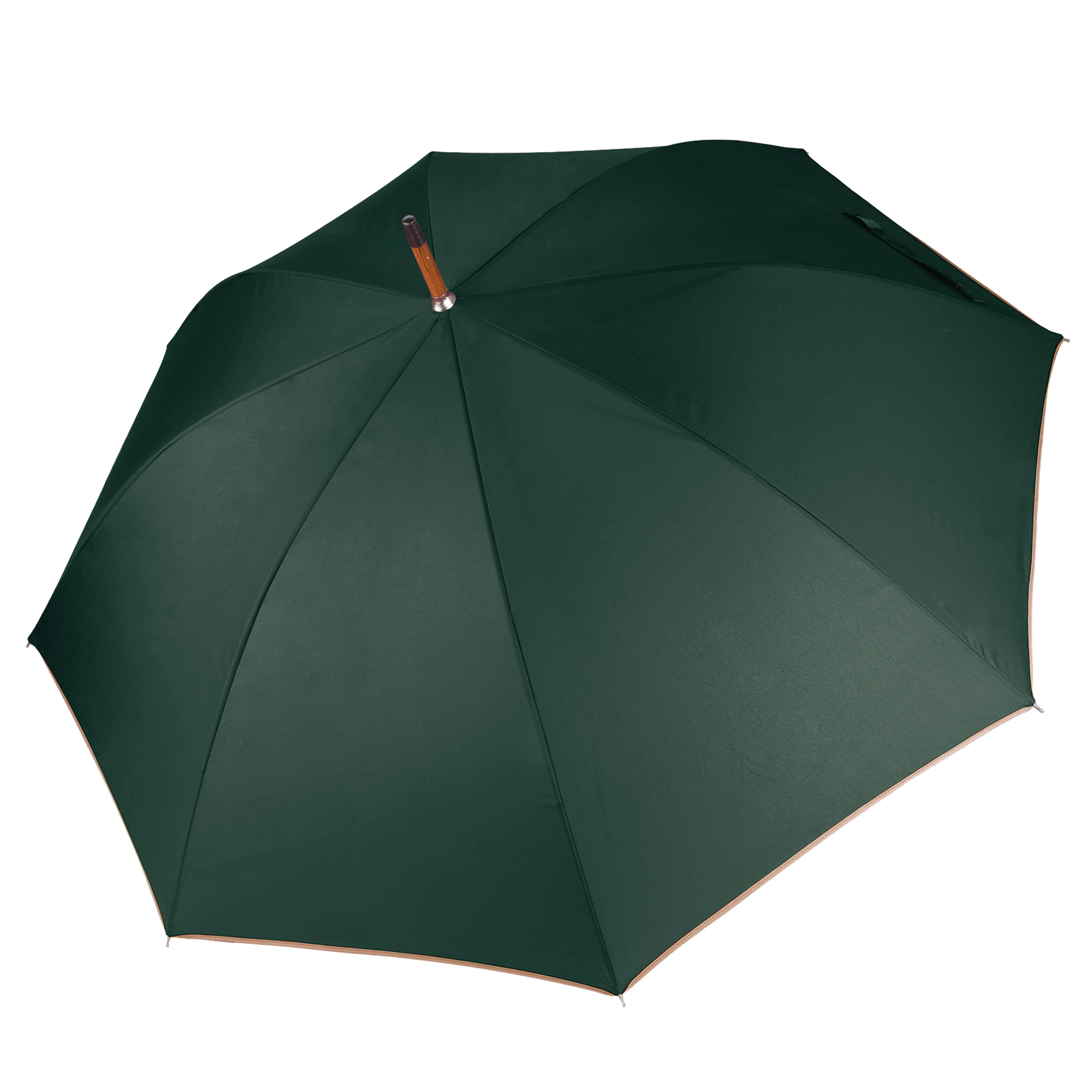 Auto open wooden umbrella