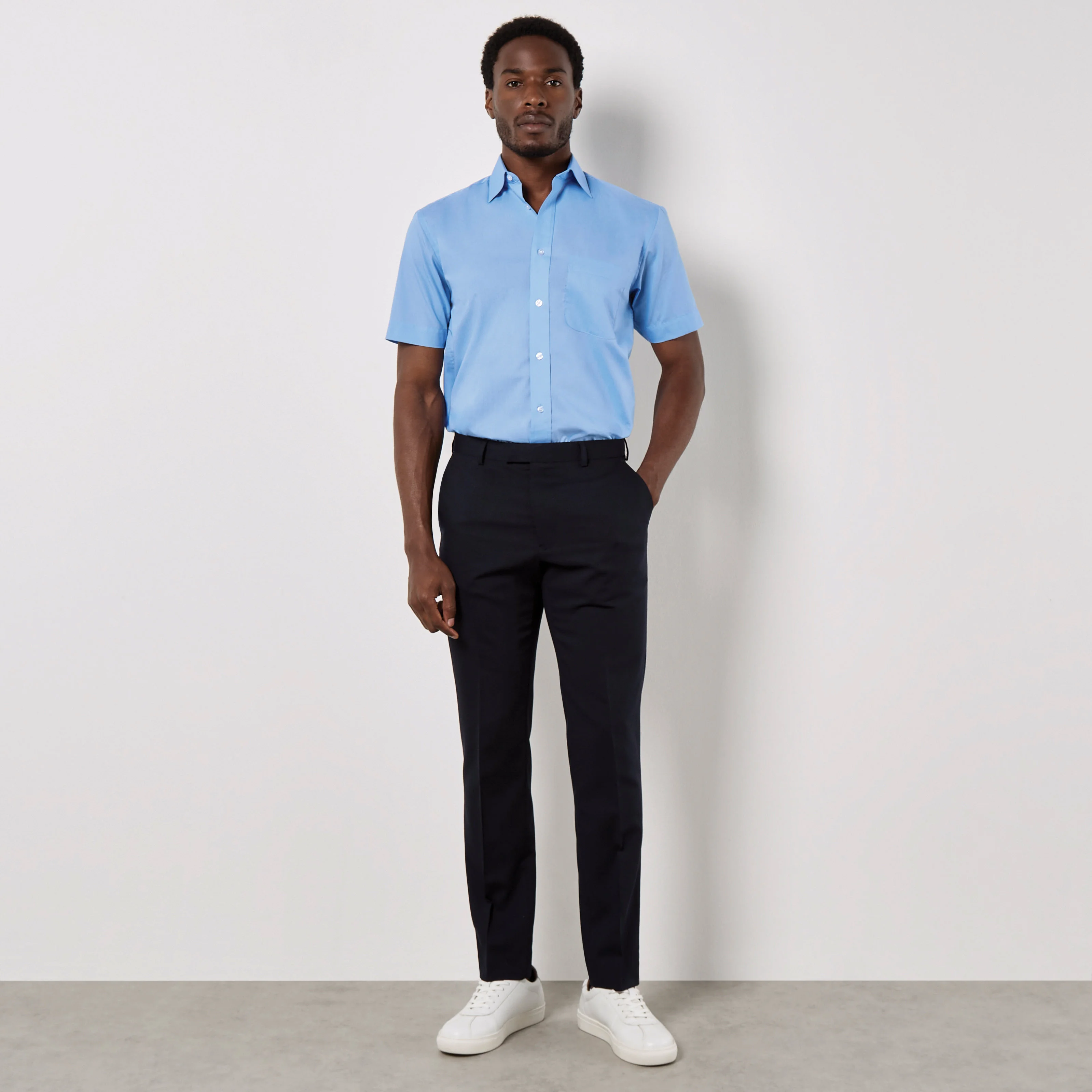 Kustom Kit Classic Fit Business Shirt SSL