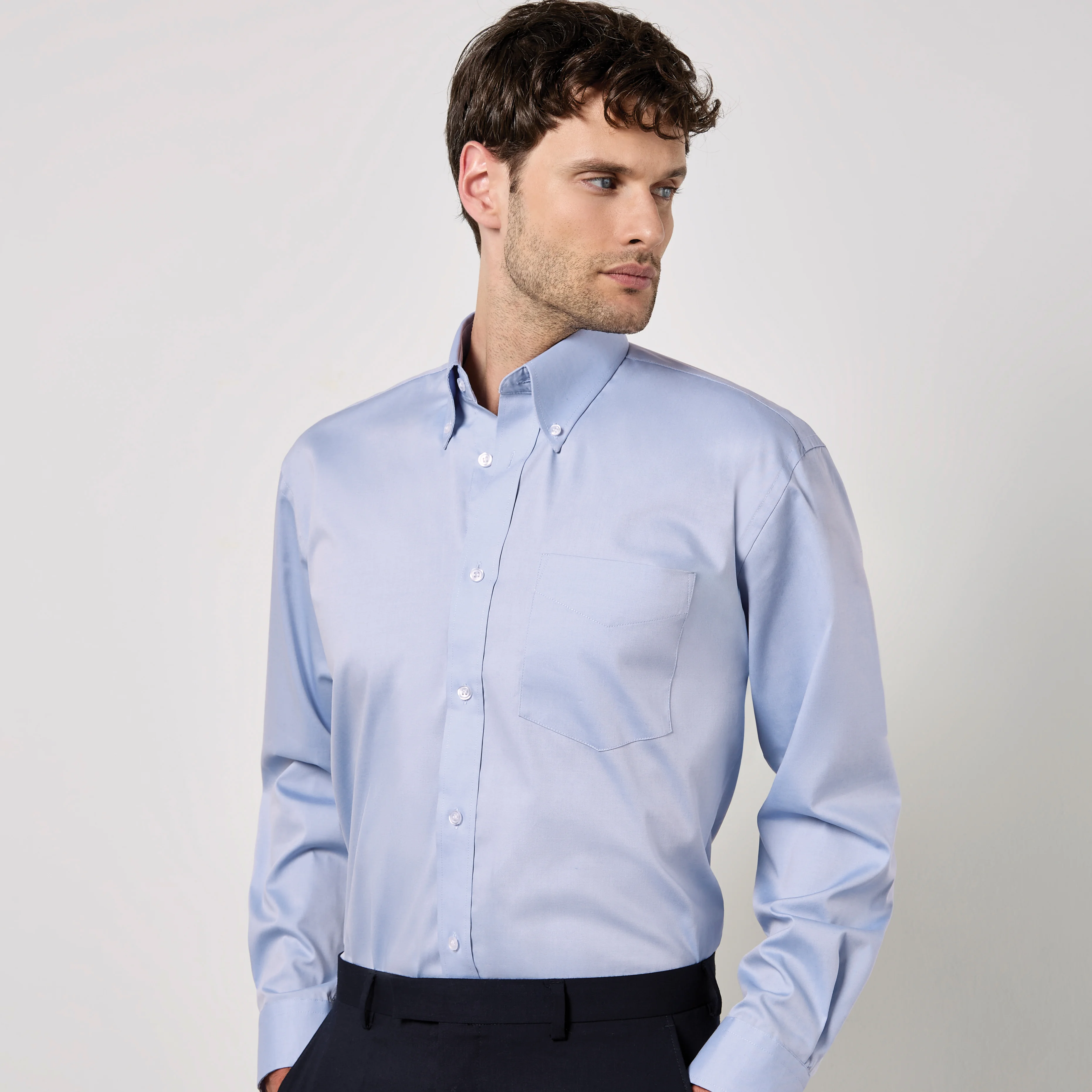Kustom Kit Classic Fit Premium Oxford Shirt