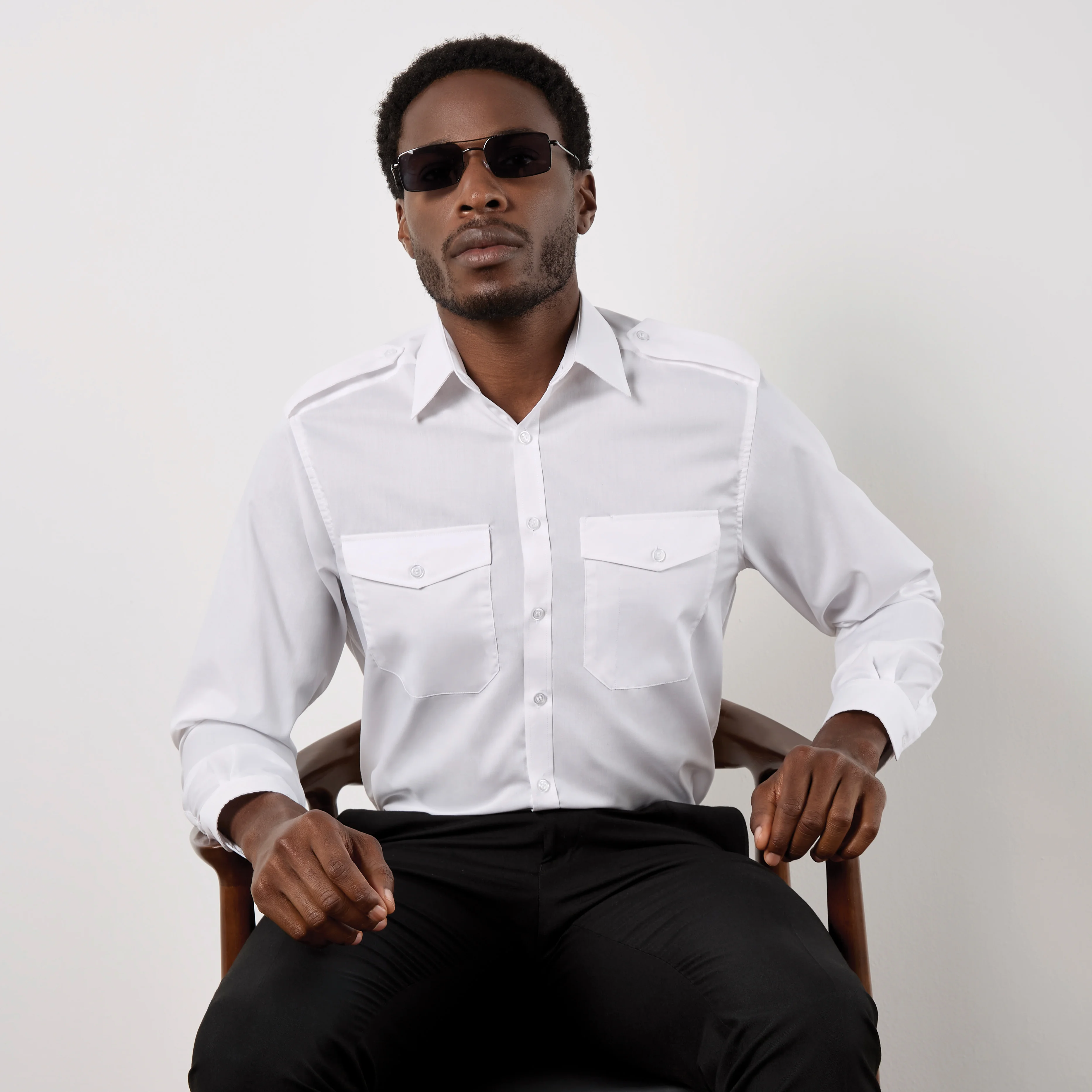 Pilot shirt long sleeved