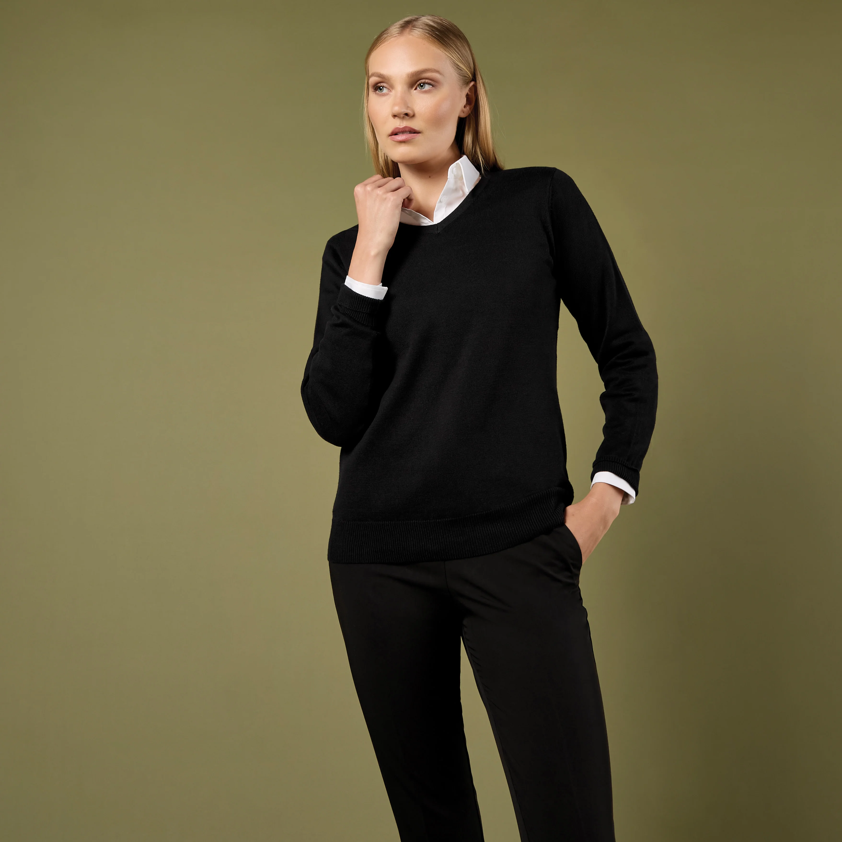 Kustom Kit Women`s Classic Fit Arundel Sweater