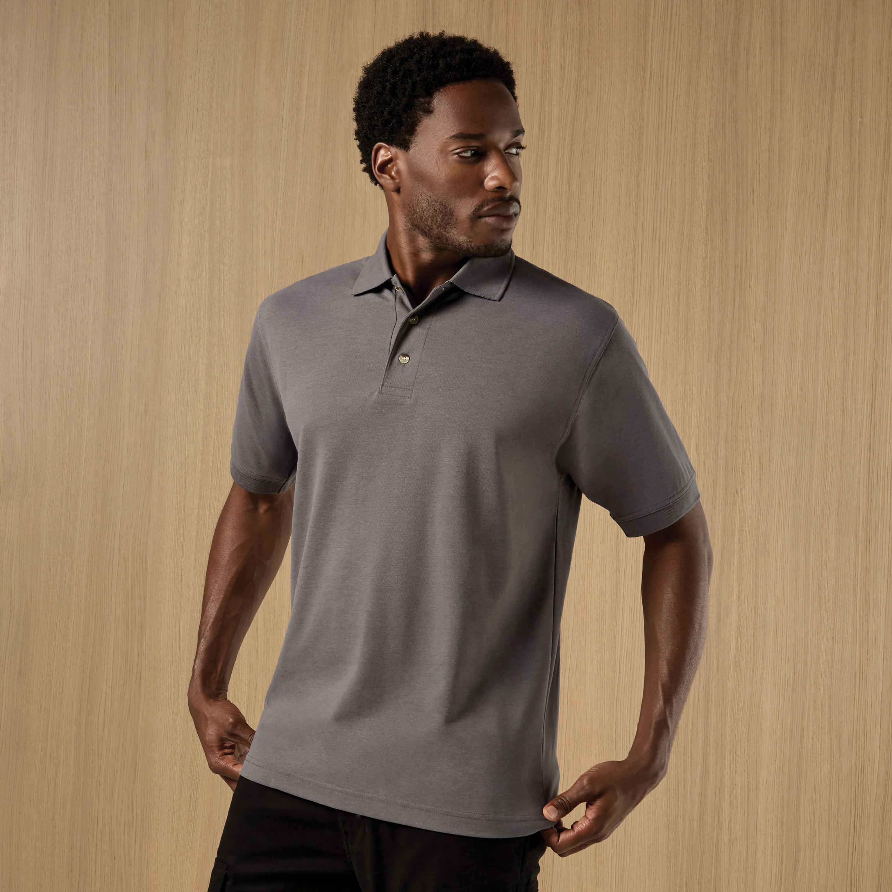 Kustom Kit Classic Fit Workwear Polo Superwash® 60º