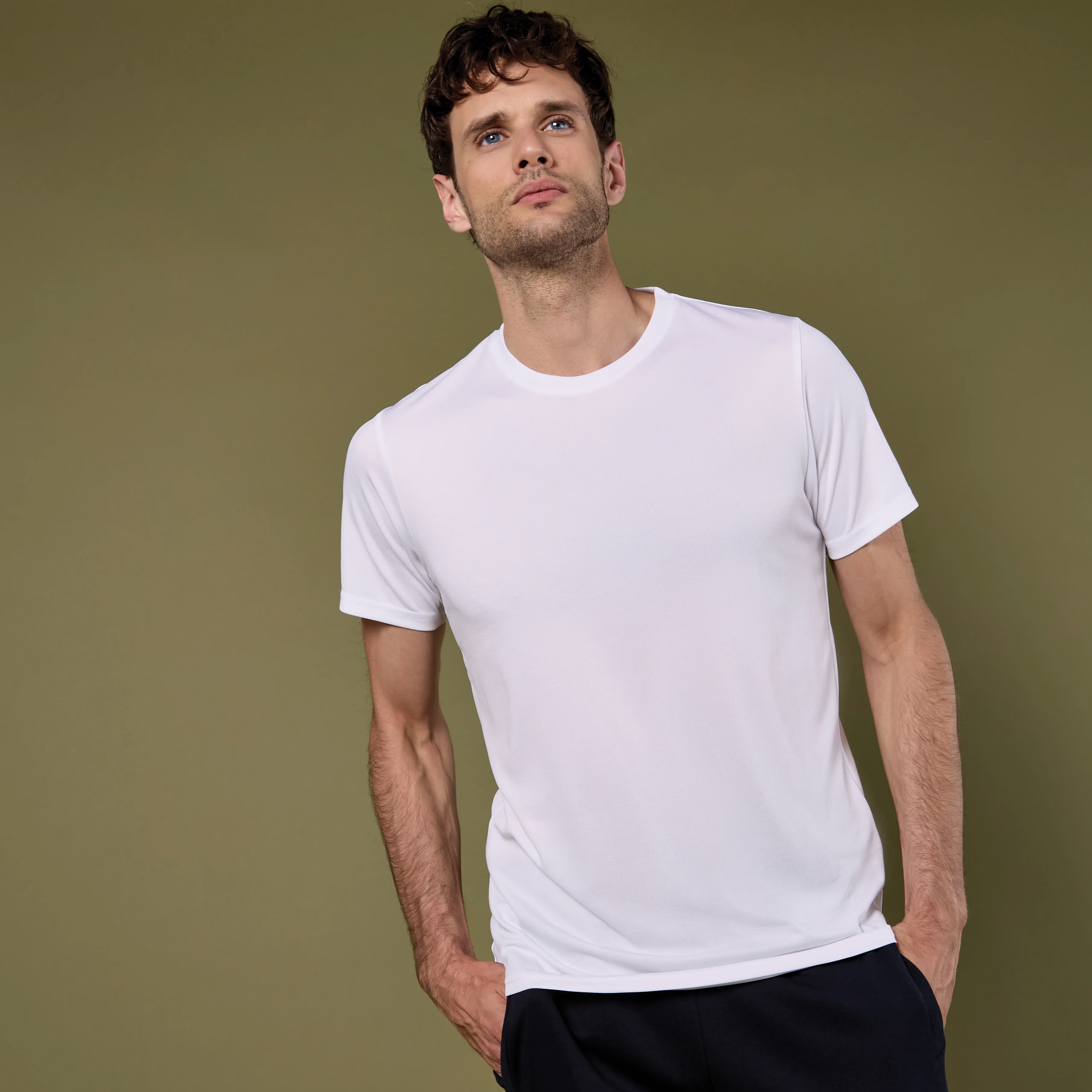 Regular fit micro mesh tee with Cooltex® plus