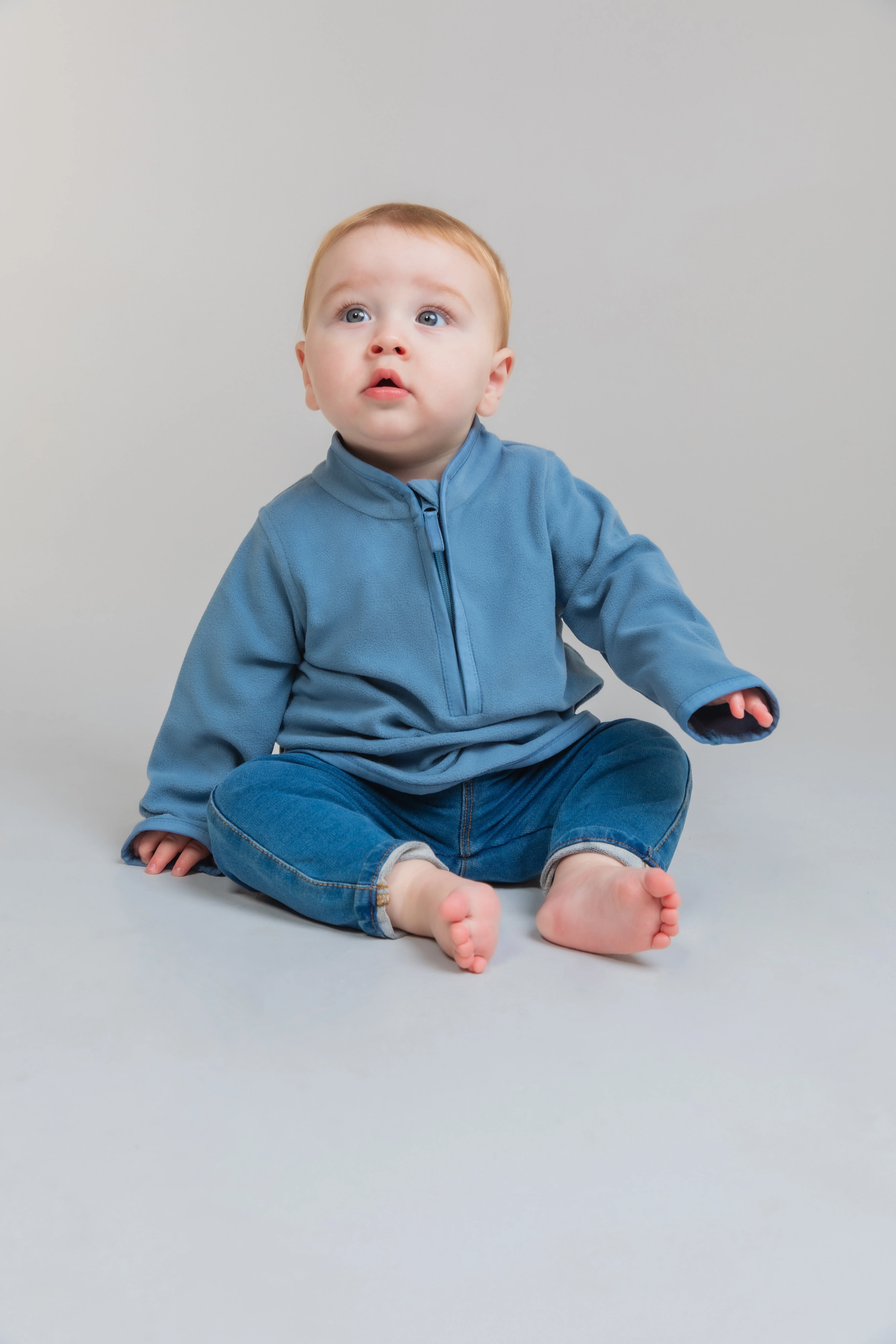 1/2-zip lightweight fleece