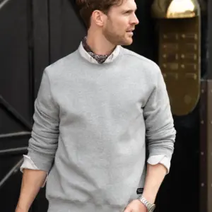 Trenton unisex round neck sweatshirt