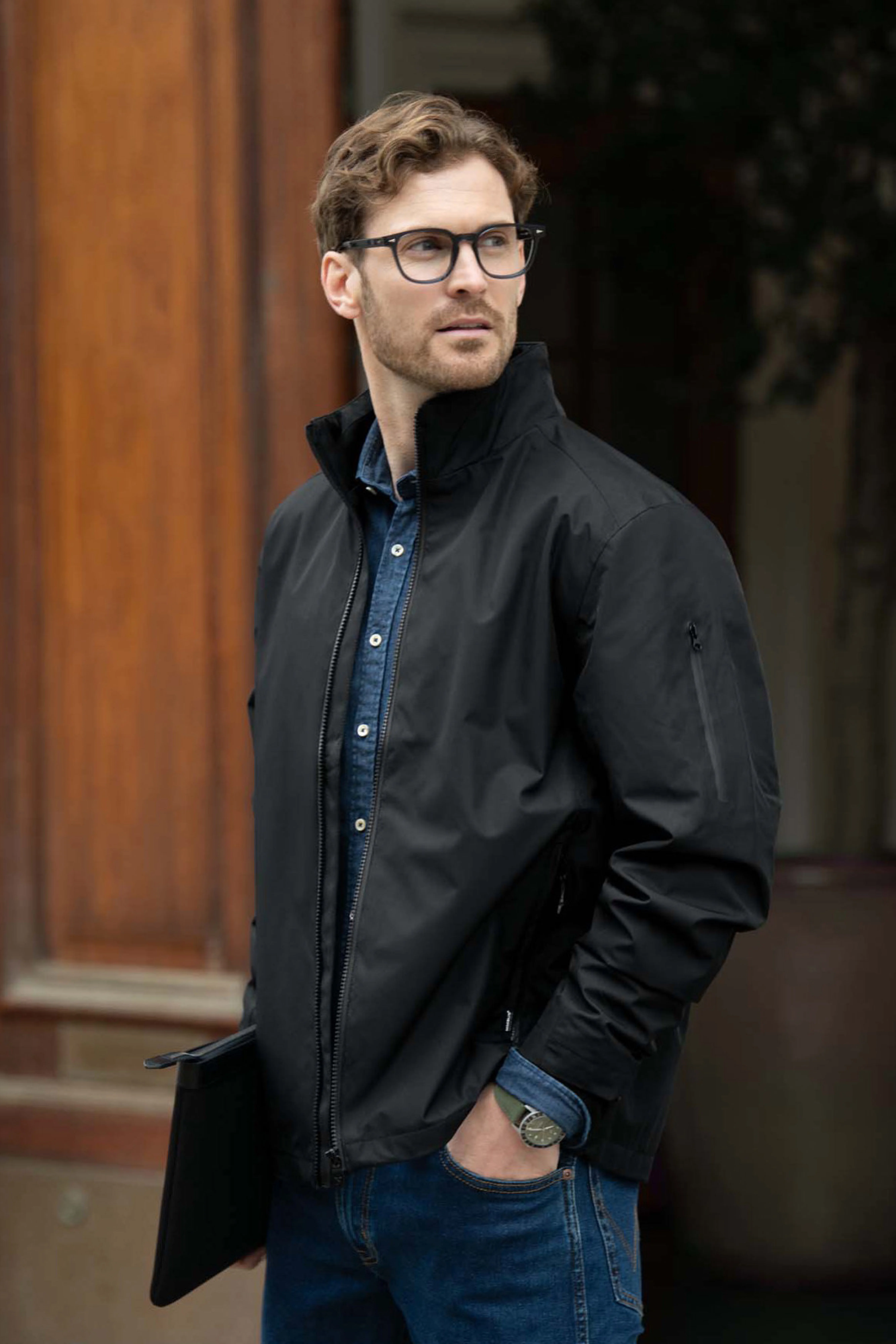 Redmond men – elegant technical jacket