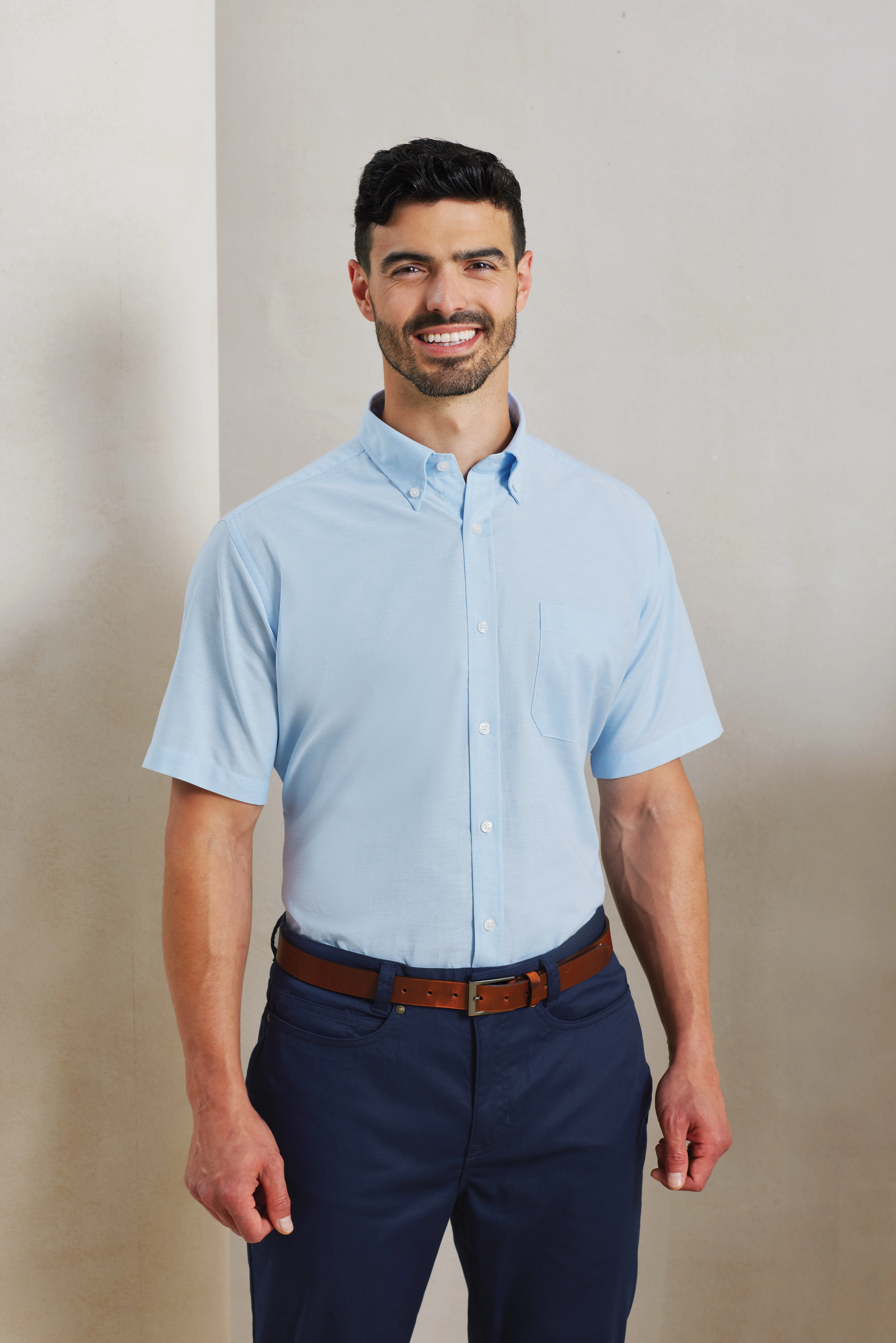 Signature Oxford short sleeve shirt
