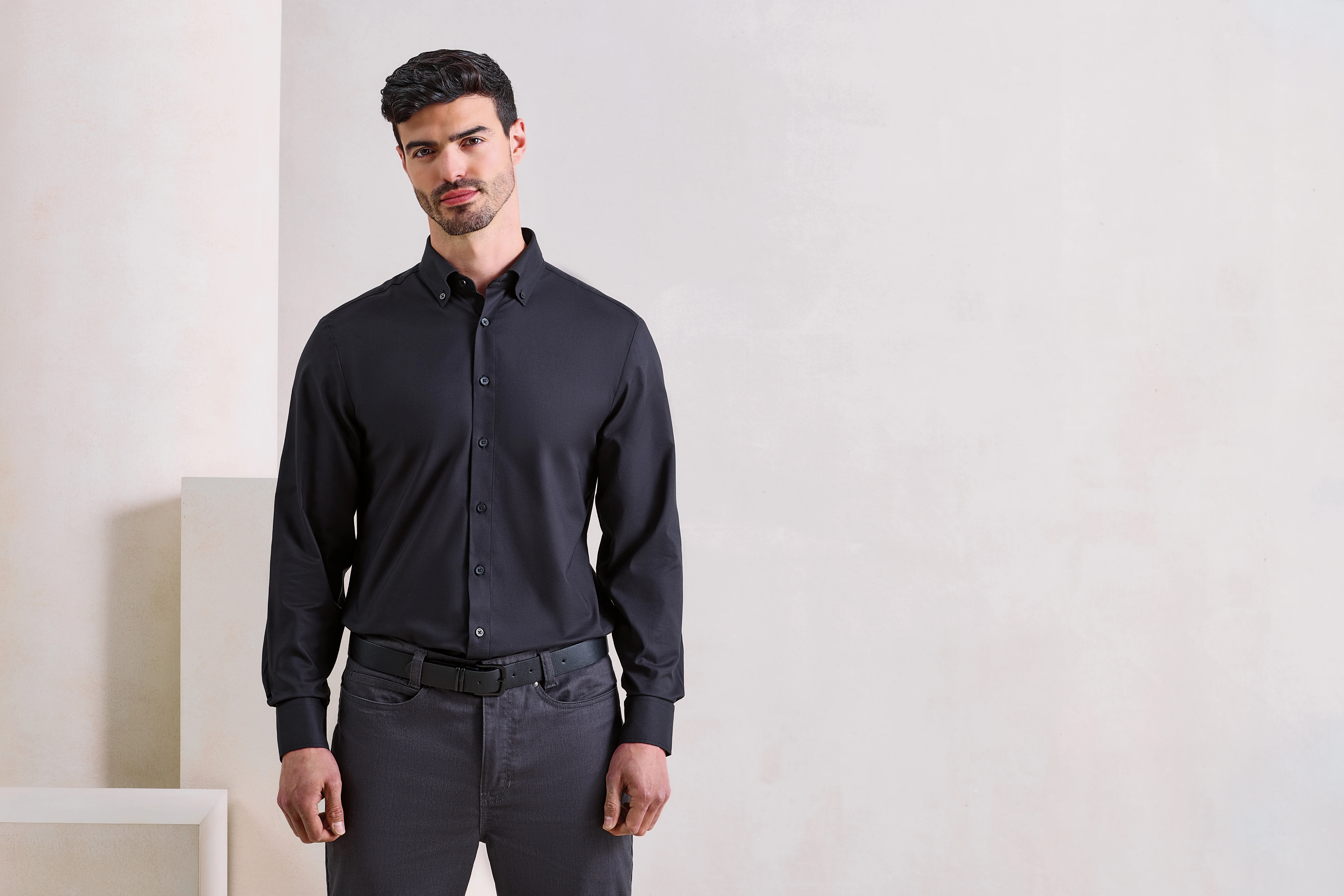 ‘Supreme’ Oxford long sleeve shirt