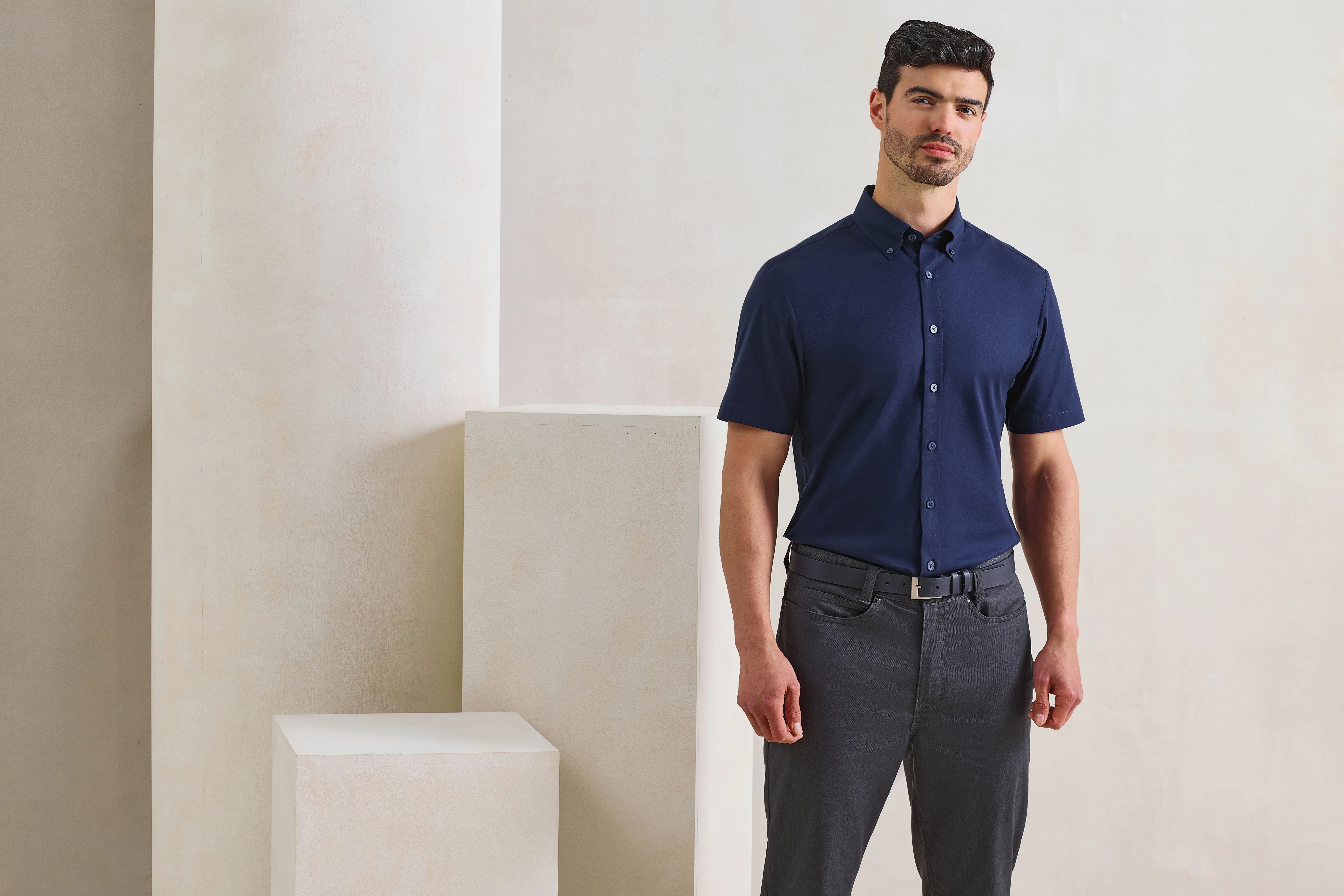 ‘Supreme’ Oxford short sleeve shirt