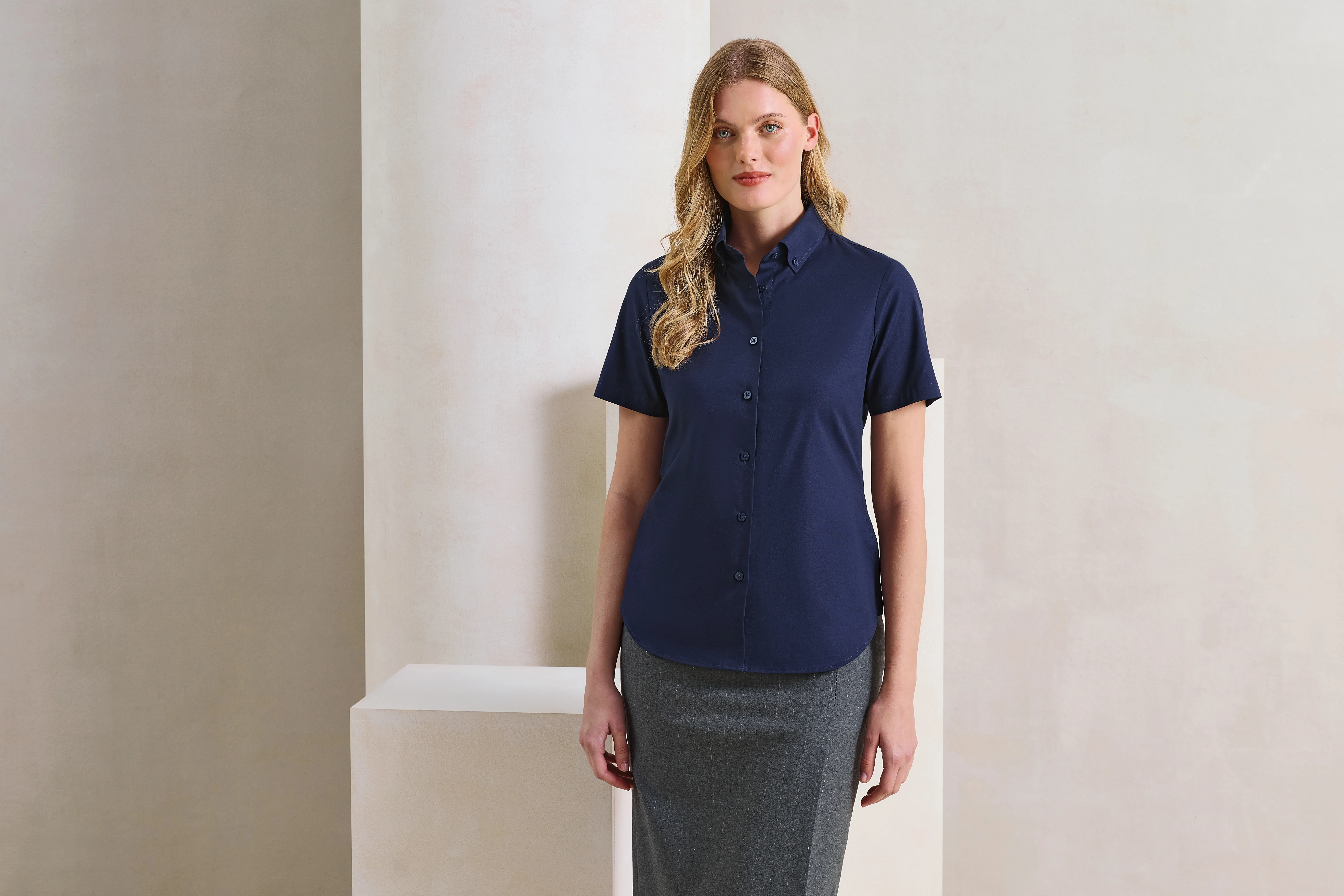 Women’s ‘Supreme’ Oxford short sleeve shirt