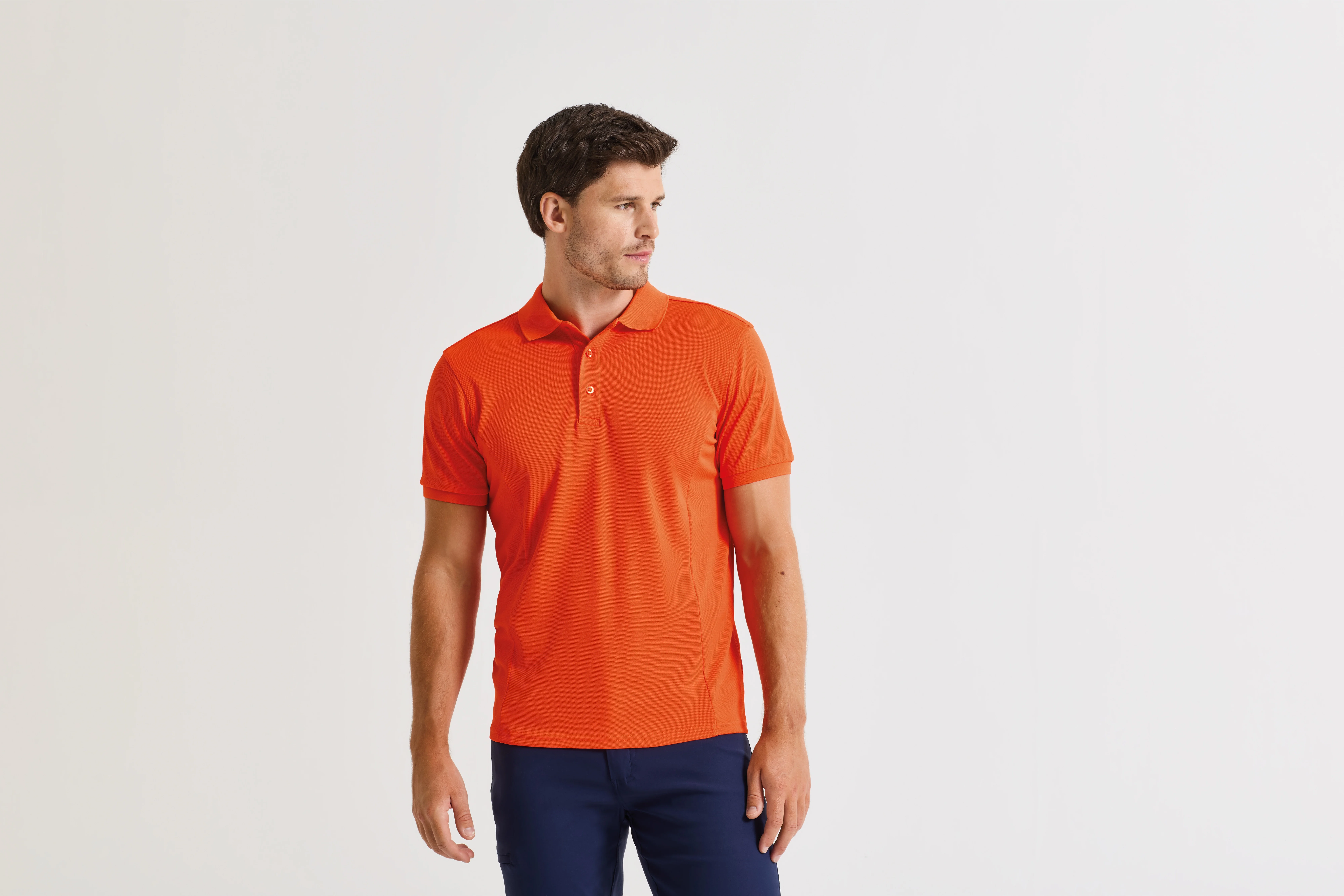 Coolchecker® plus piqué polo