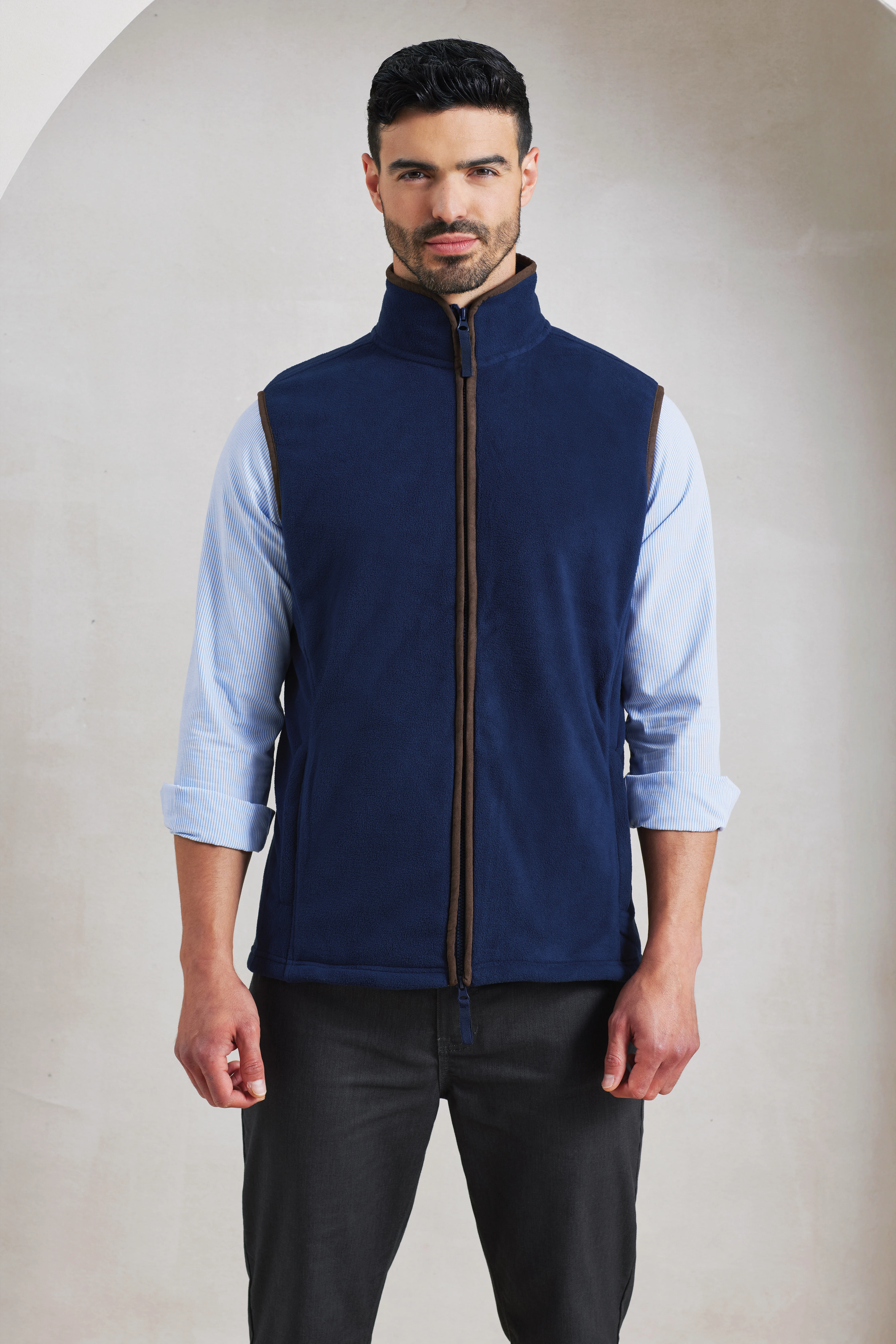 Artisan fleece gilet