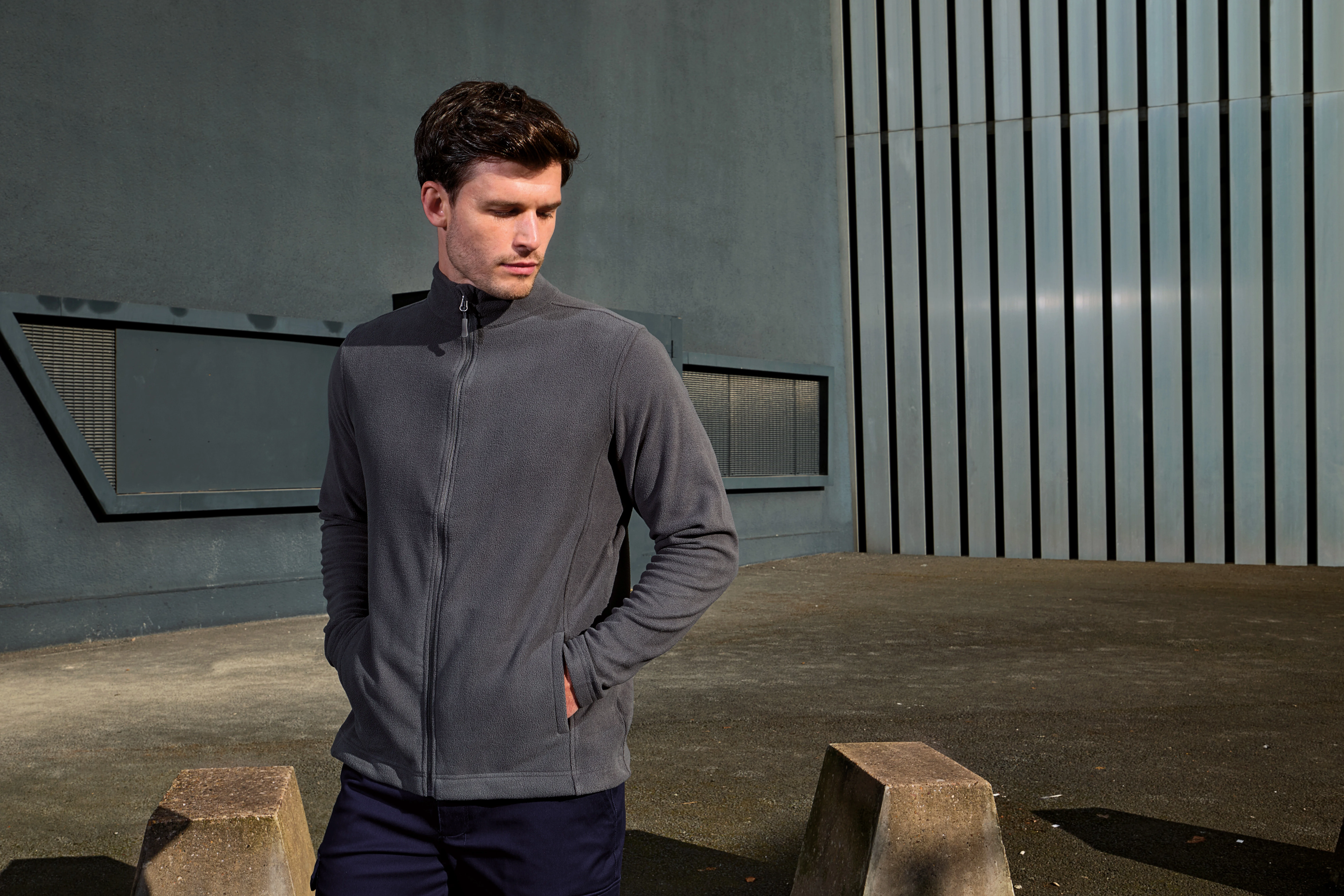 ‘Recyclight’ full-zip microfleece