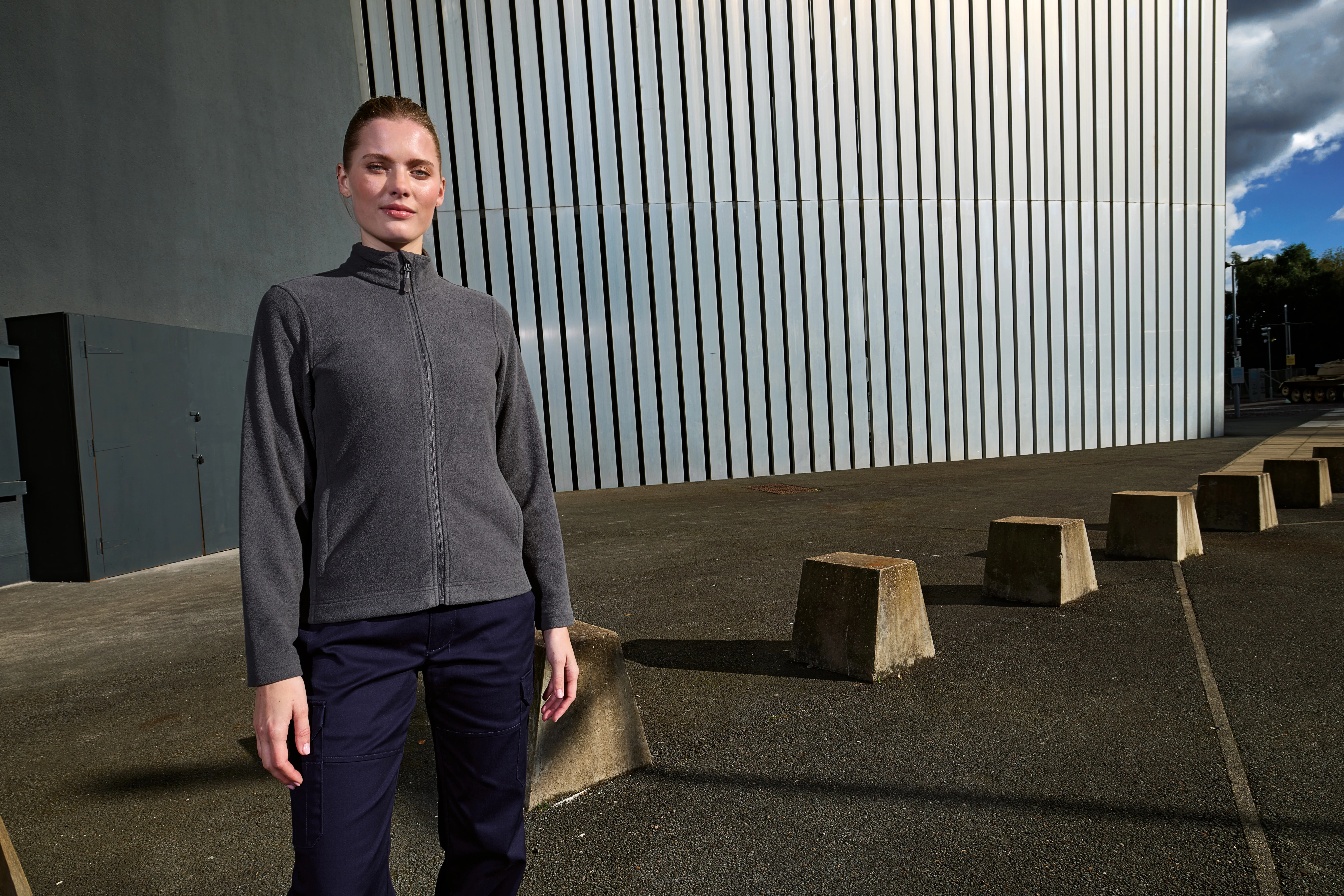 Women’s ‘Recyclight’ full-zip microfleece