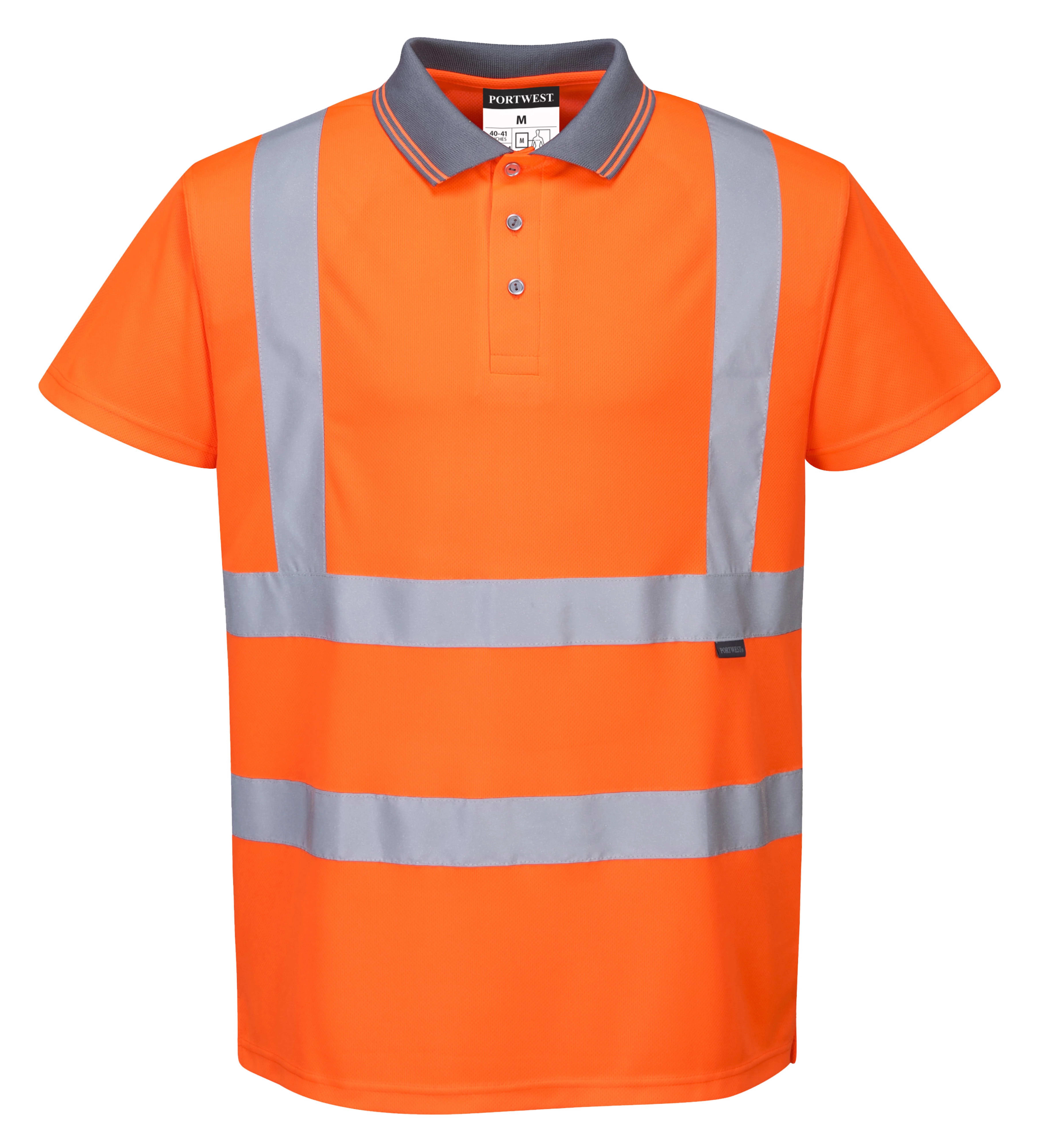 Hi-vis short sleeved polo (S477/RT22)
