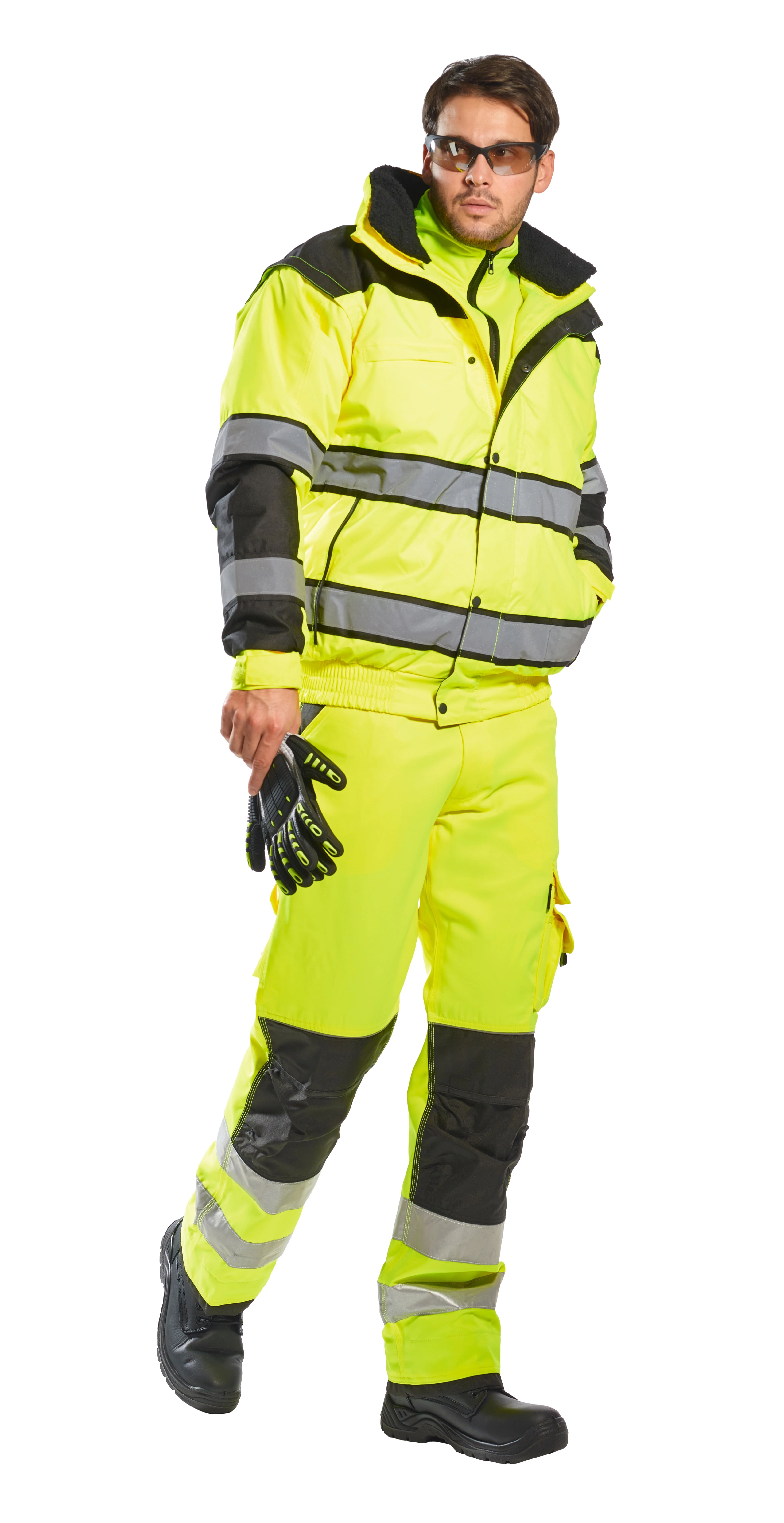 Hi-vis classic bomber jacket (C466)