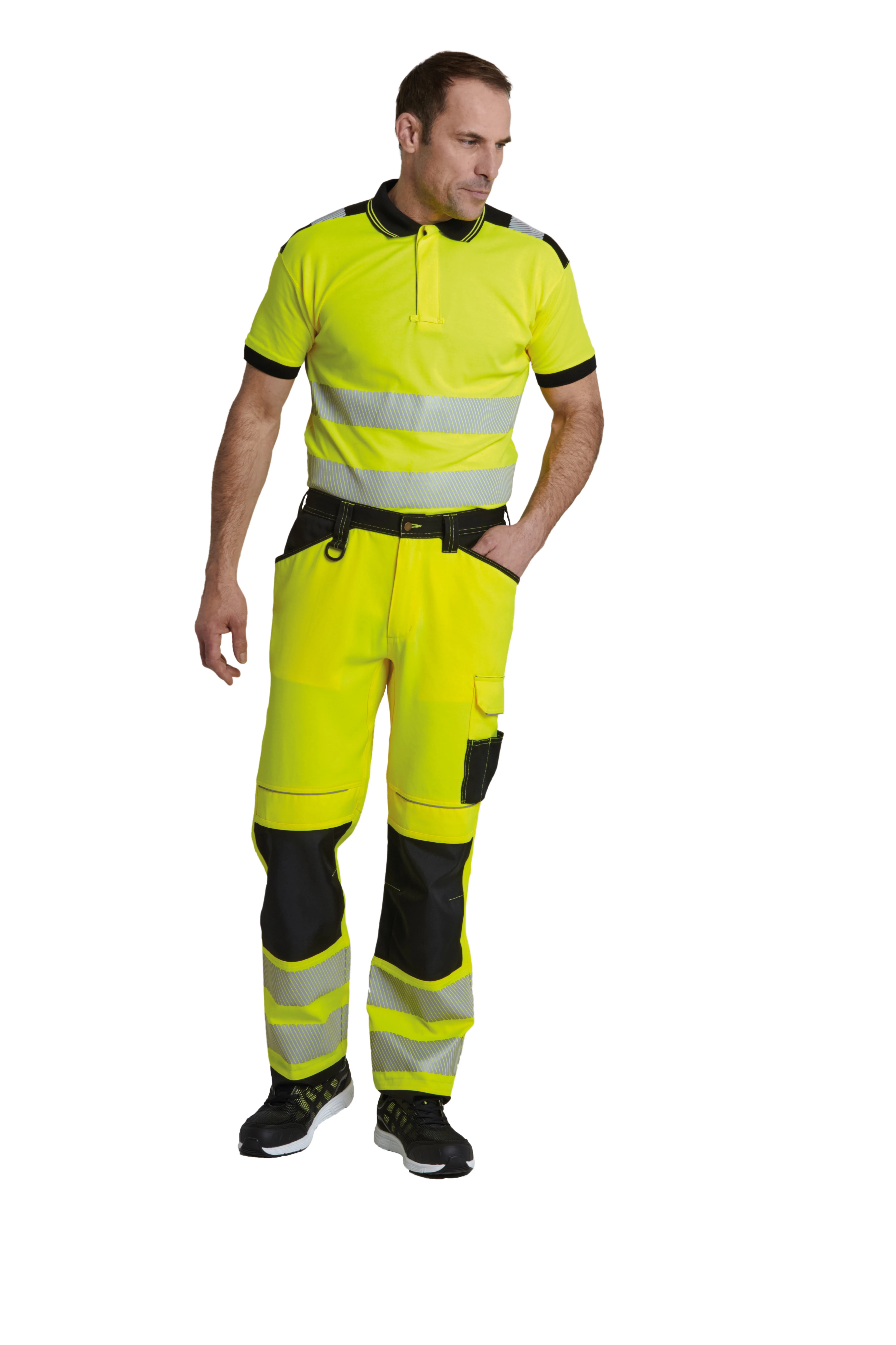PW3 Hi-vis polo shirt (T180)