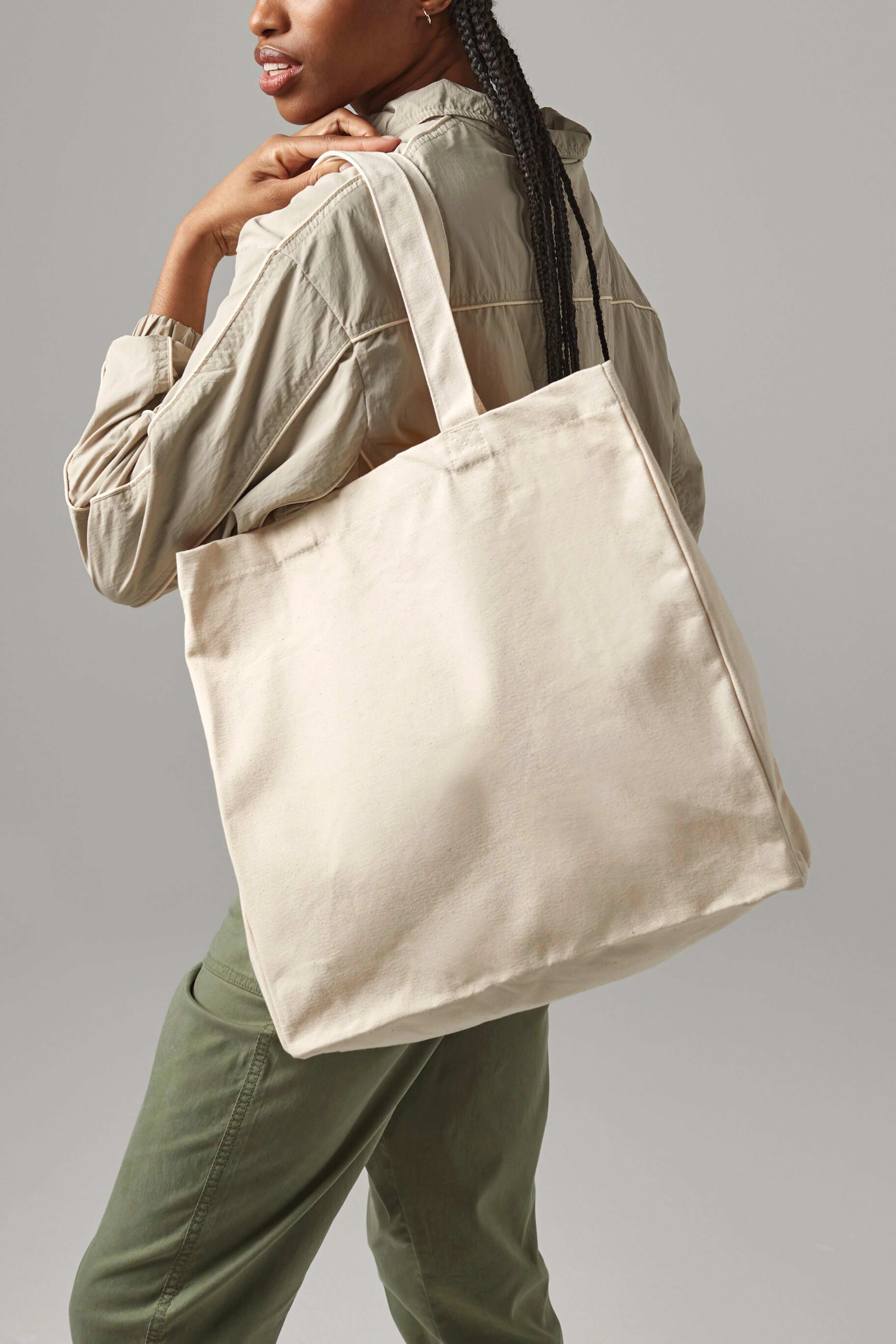 Canvas classic shopper