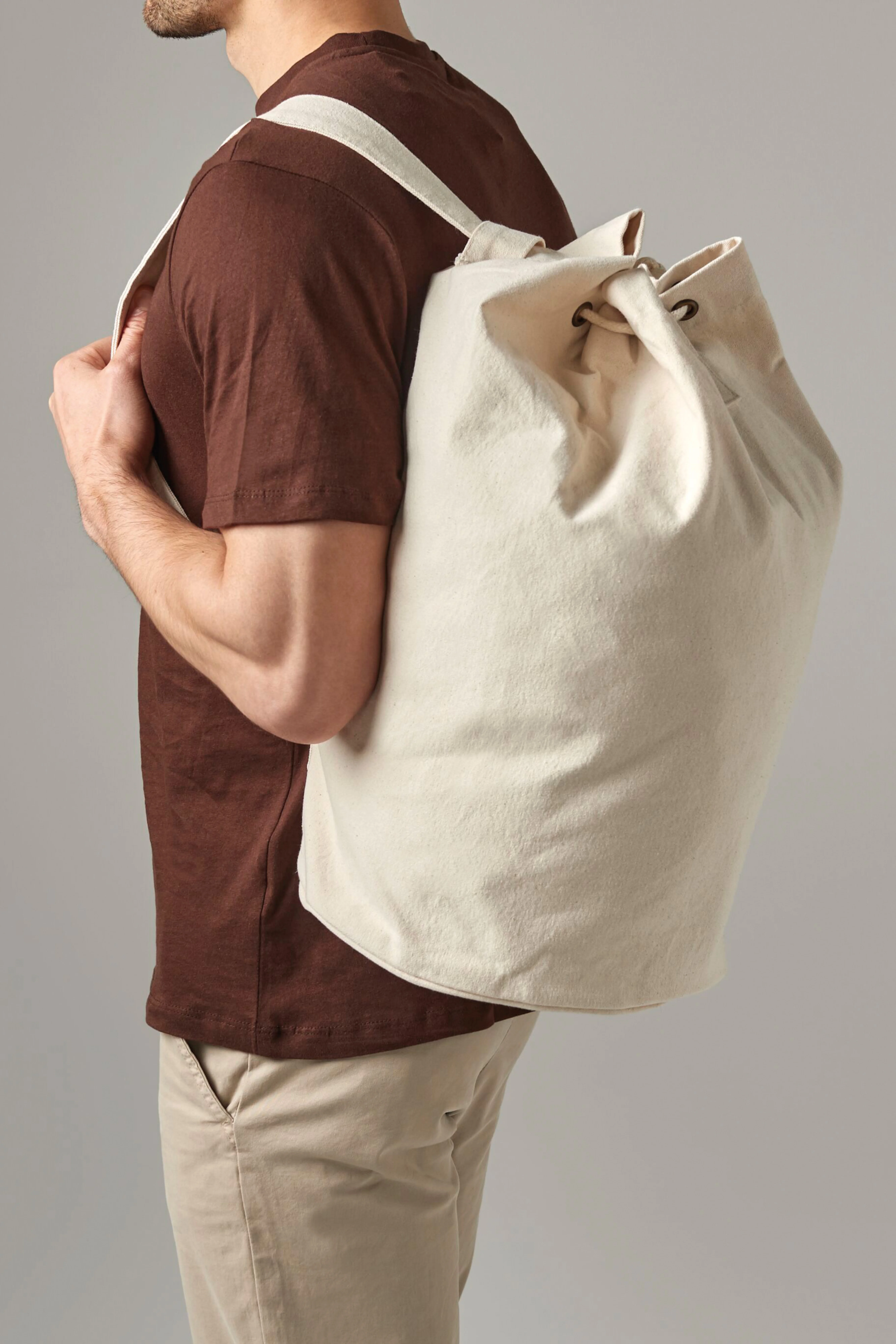 Canvas duffle