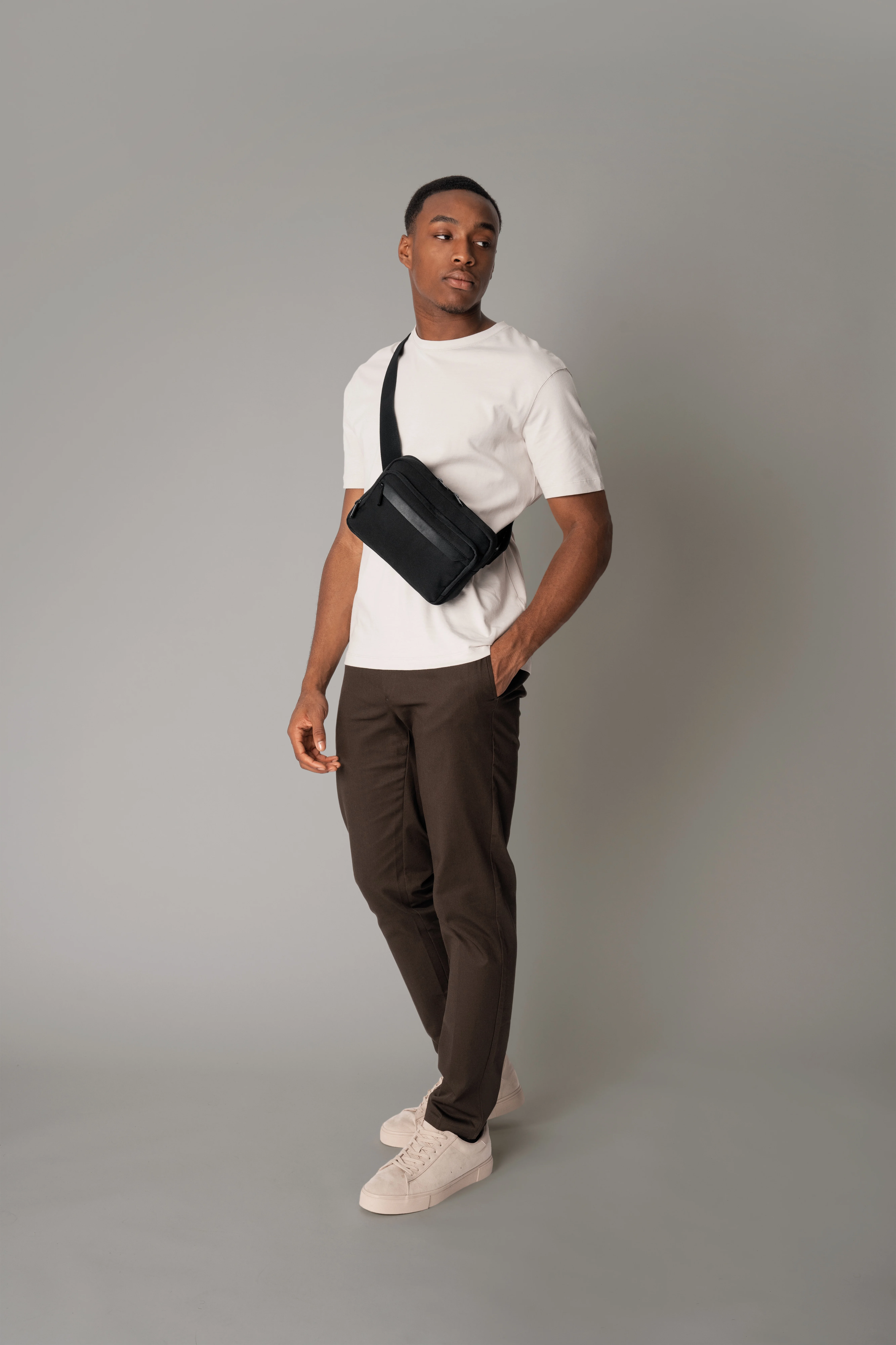 Airside cross body bag