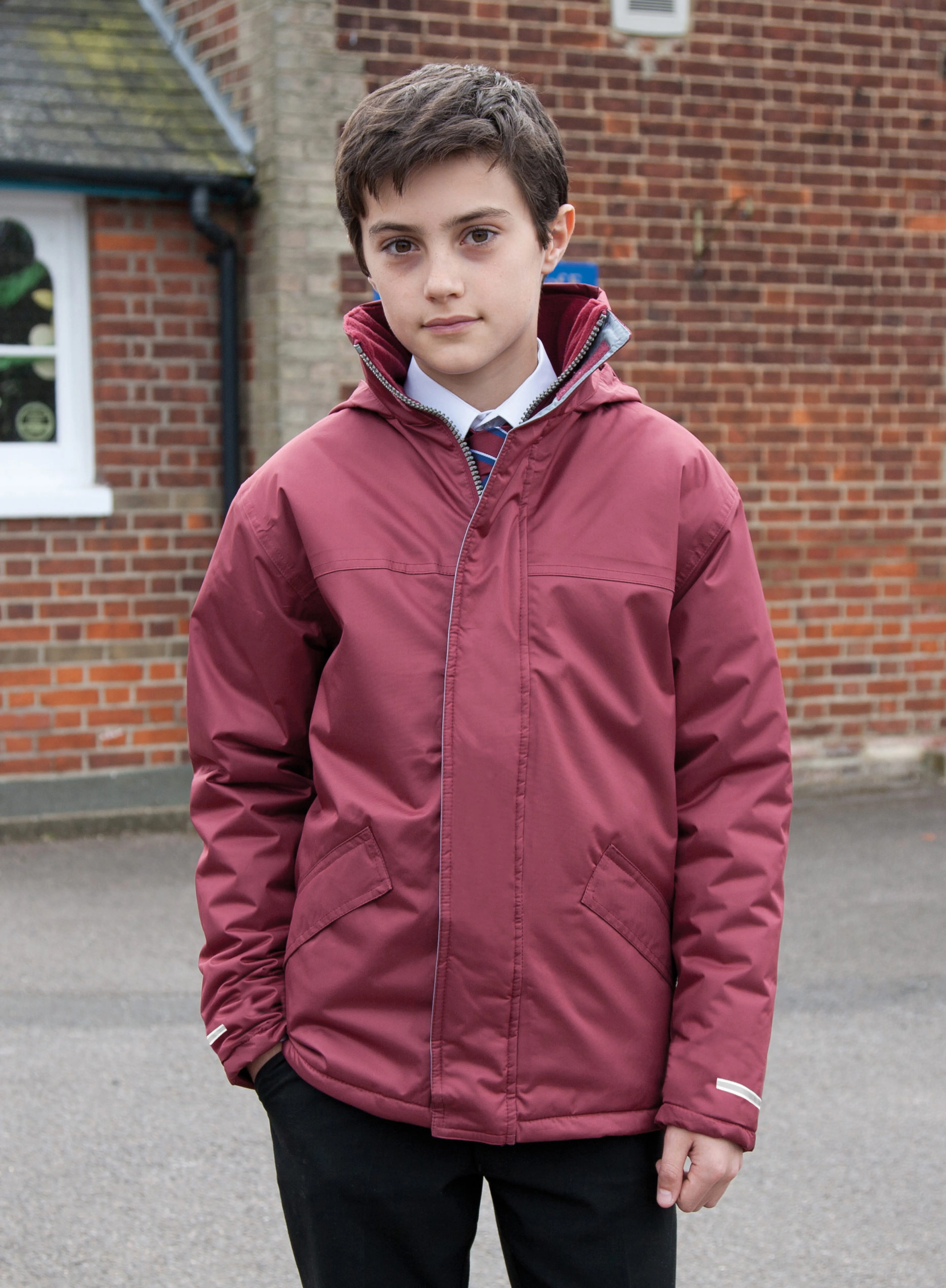 Core junior channel parka