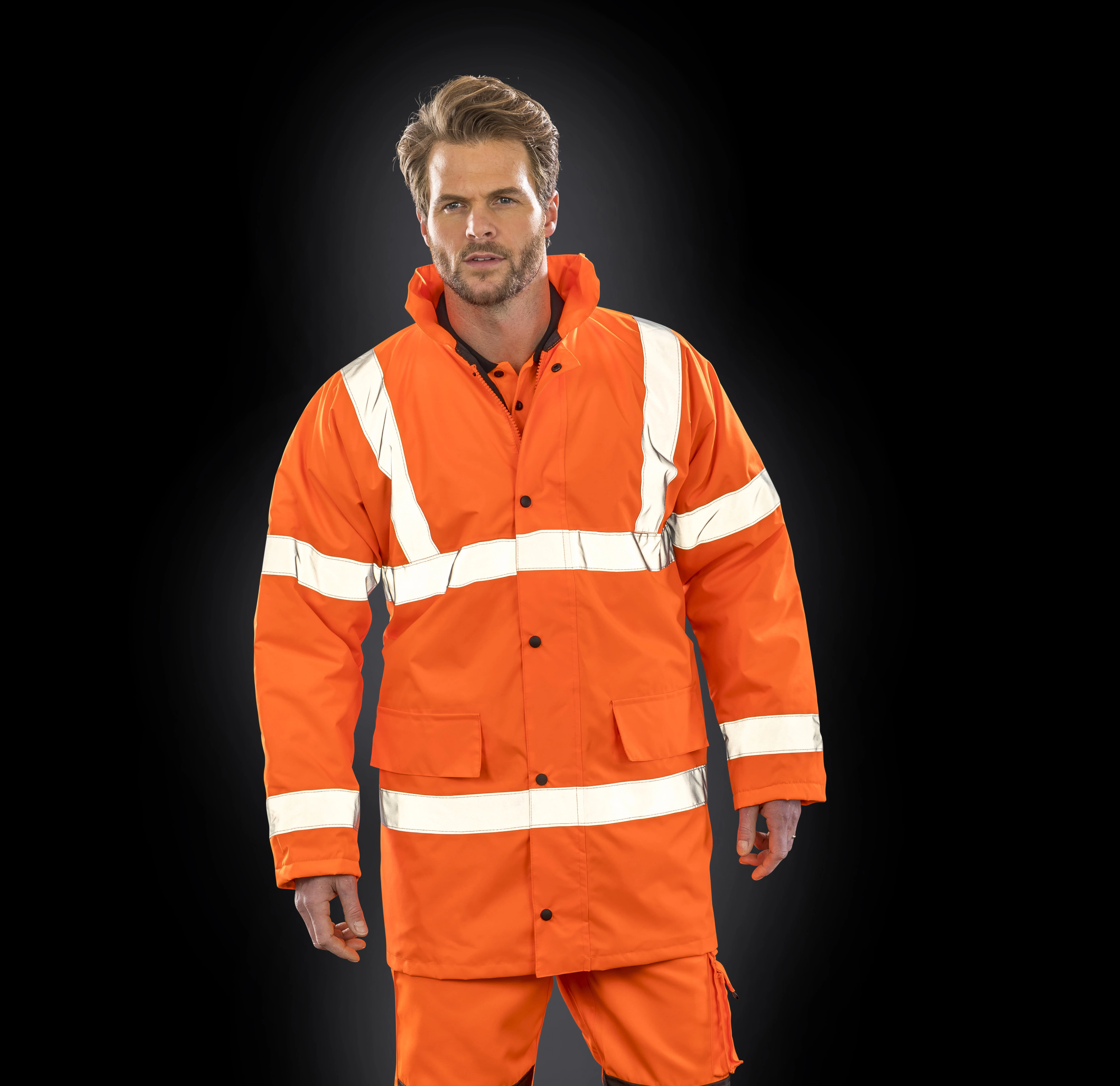 Result Hi-Vis Motorway Parka