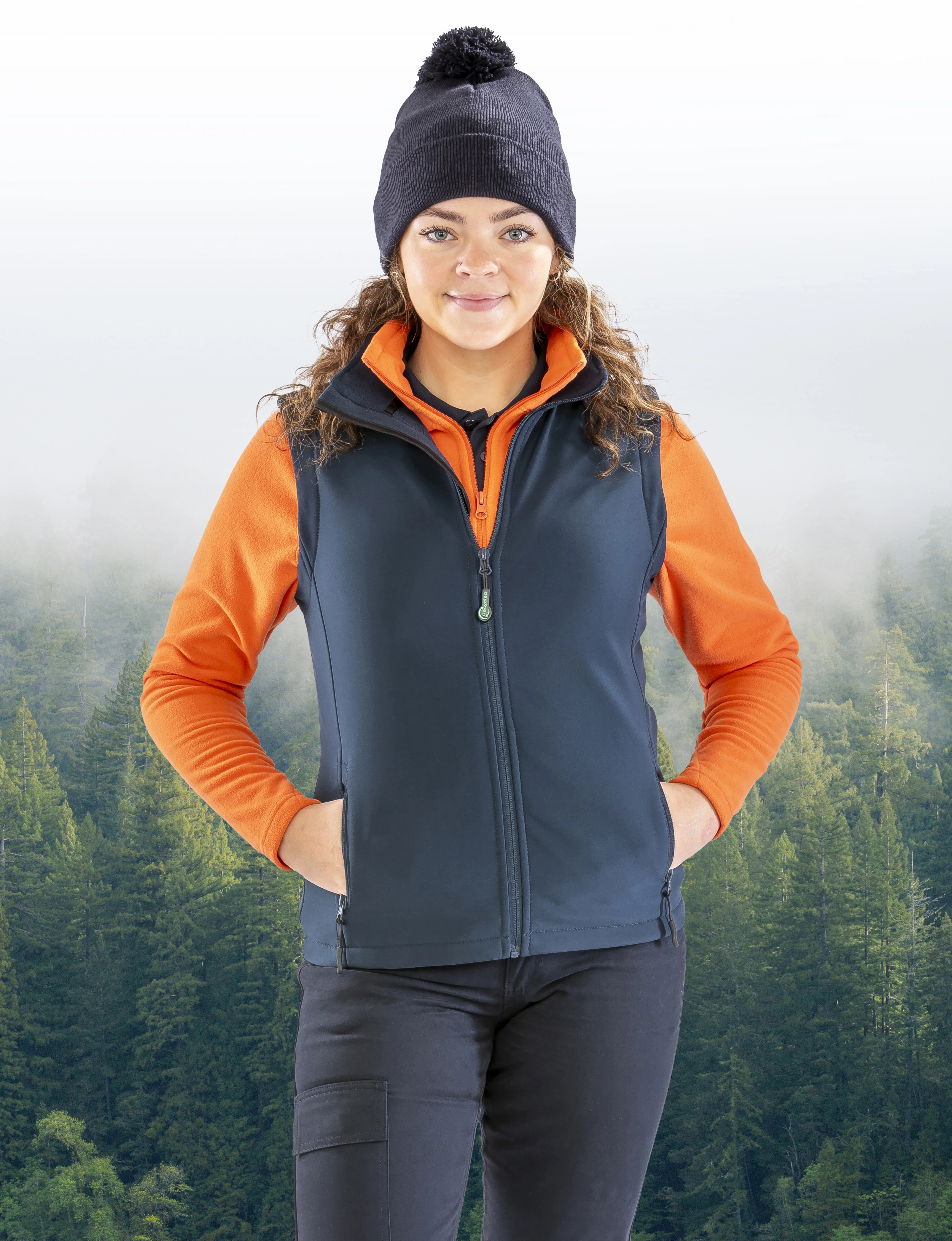 Result Core Ladies Printable Softshell Bodywarmer