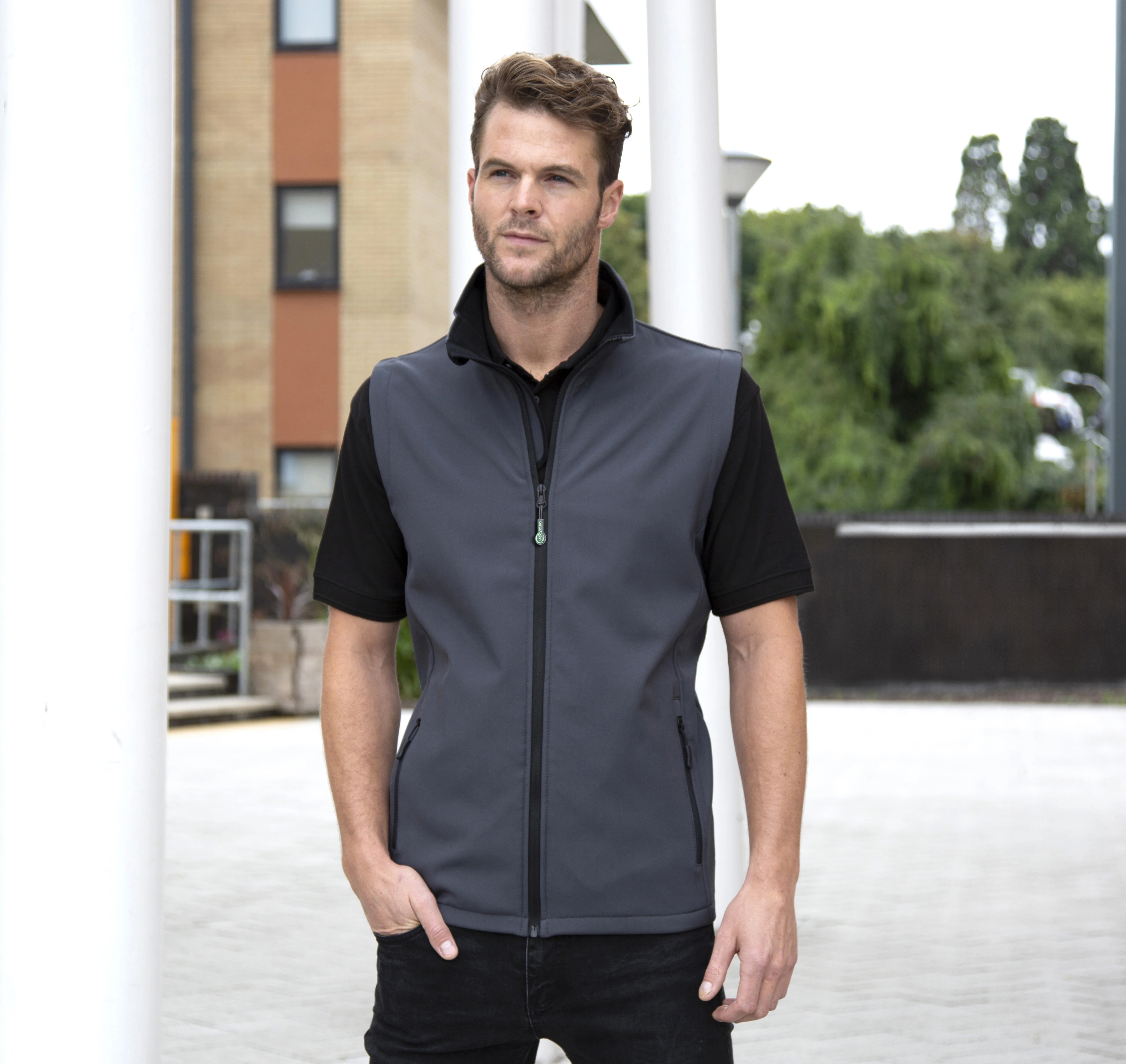 Result Core Printable Softshell Bodywarmer